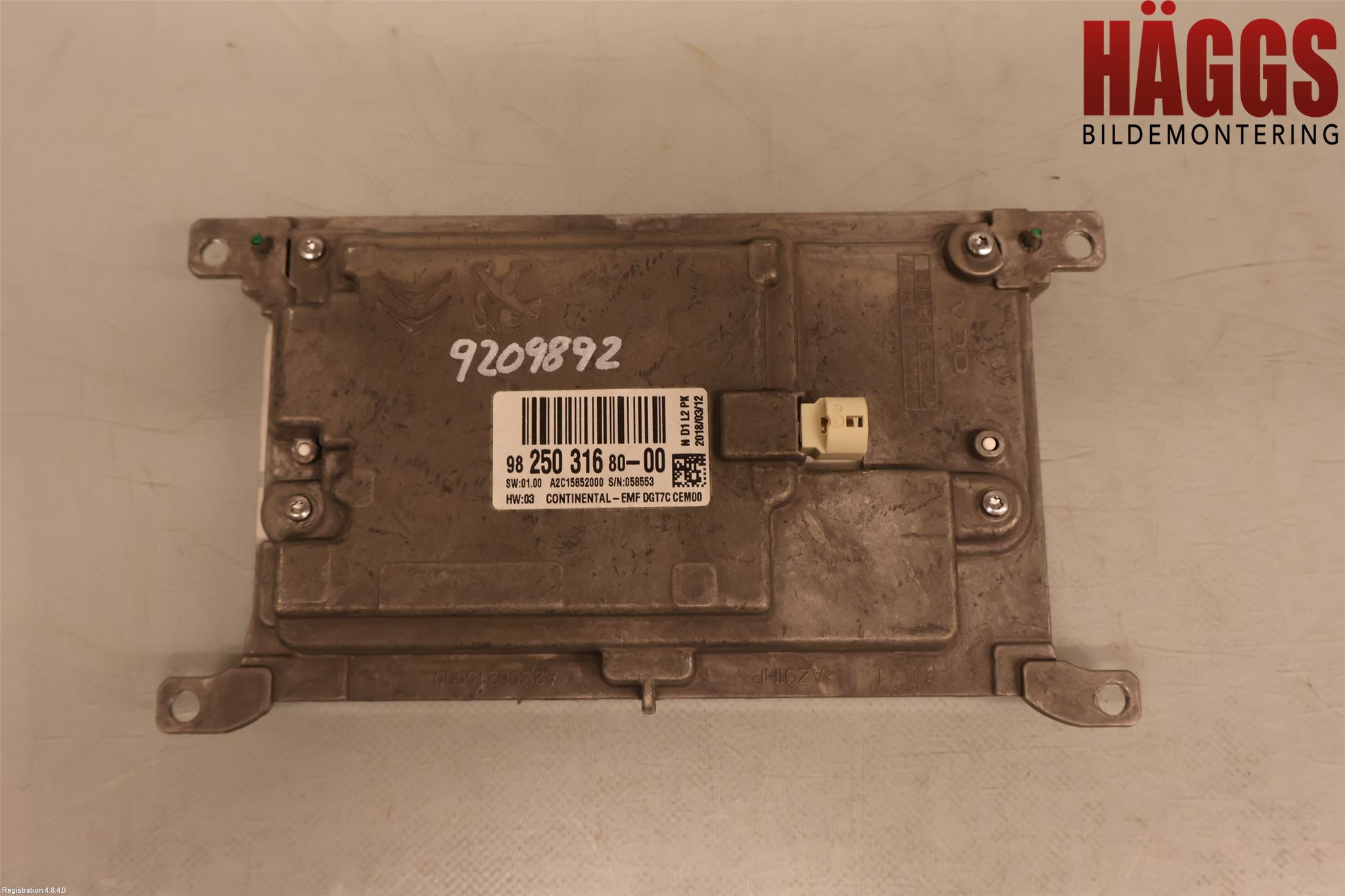 Peugeot EXPERT/E-EXPERT 17- Bildskärm