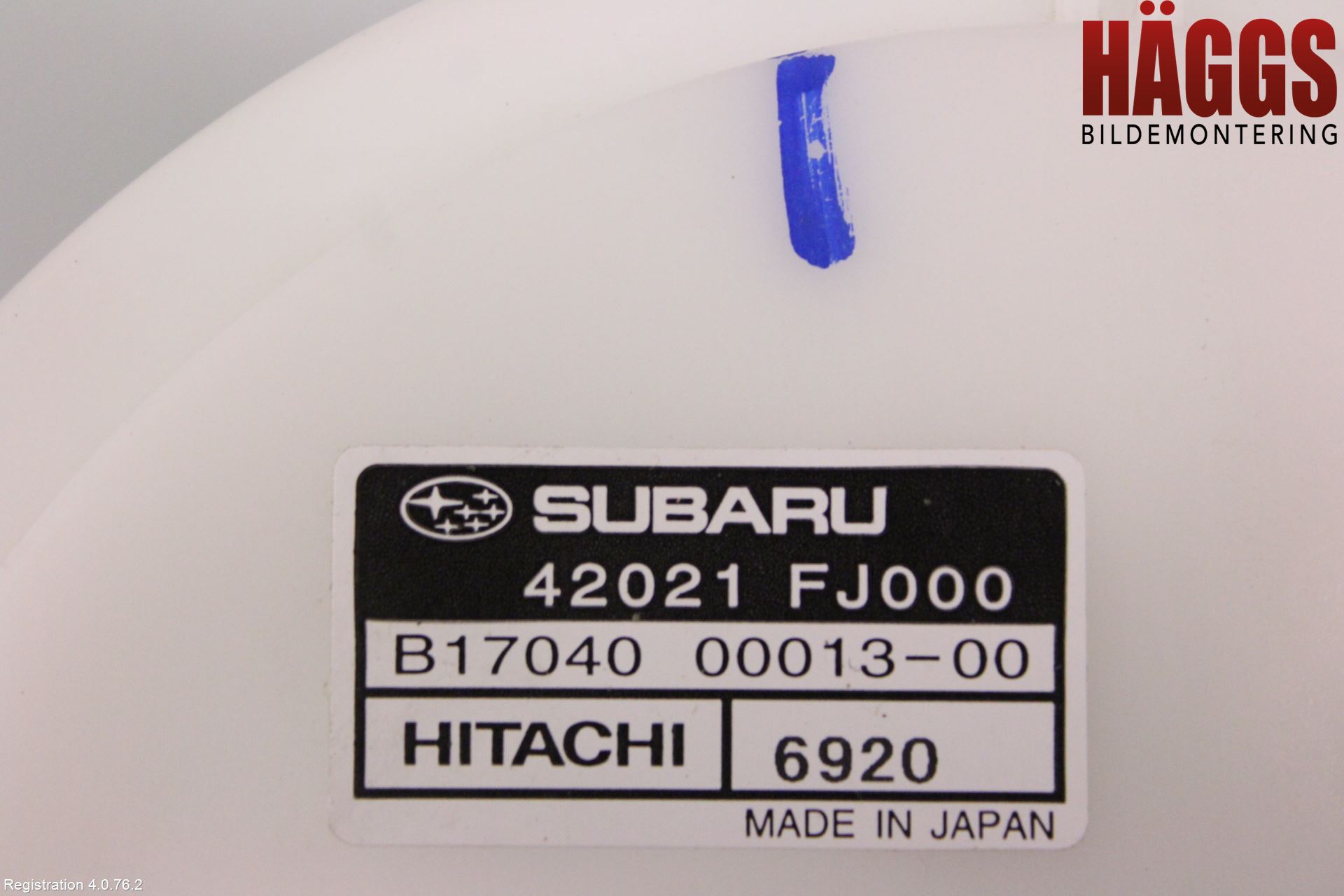 Subaru XV 12-17 Bränslepump El