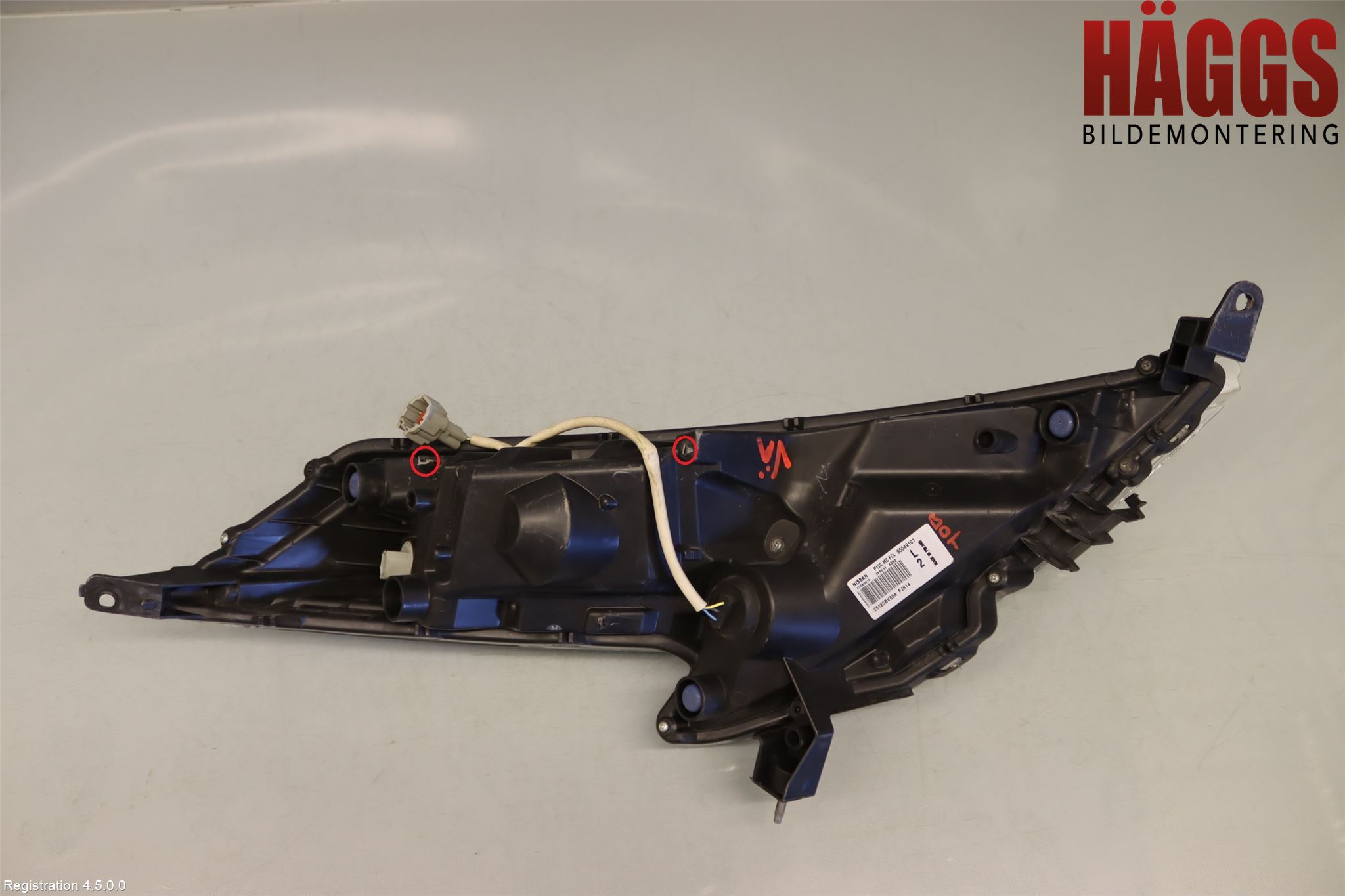 Nissan JUKE 14-19 Positionsljus Fram Vä