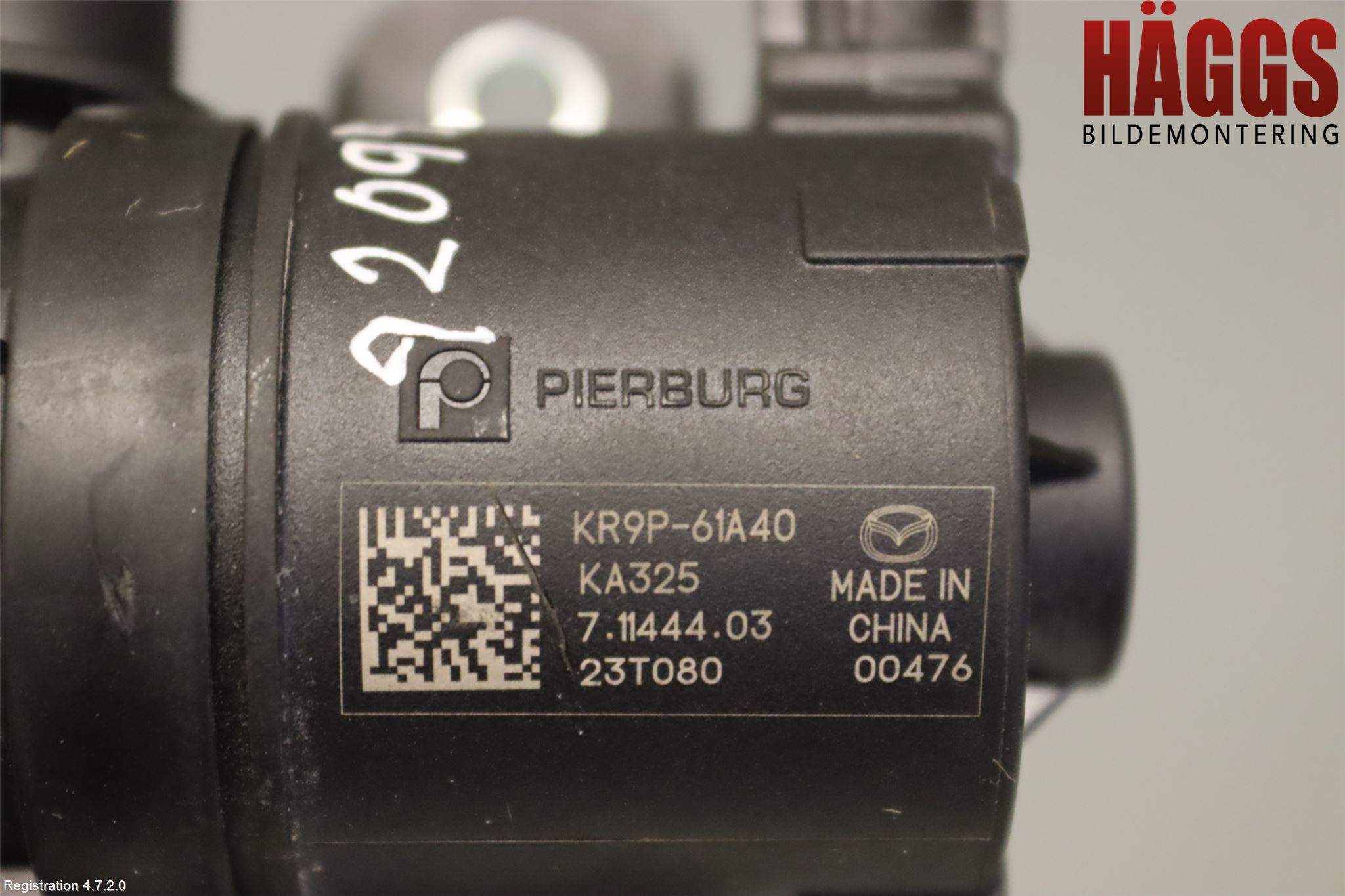 Mazda CX-60 22- Värmeventil