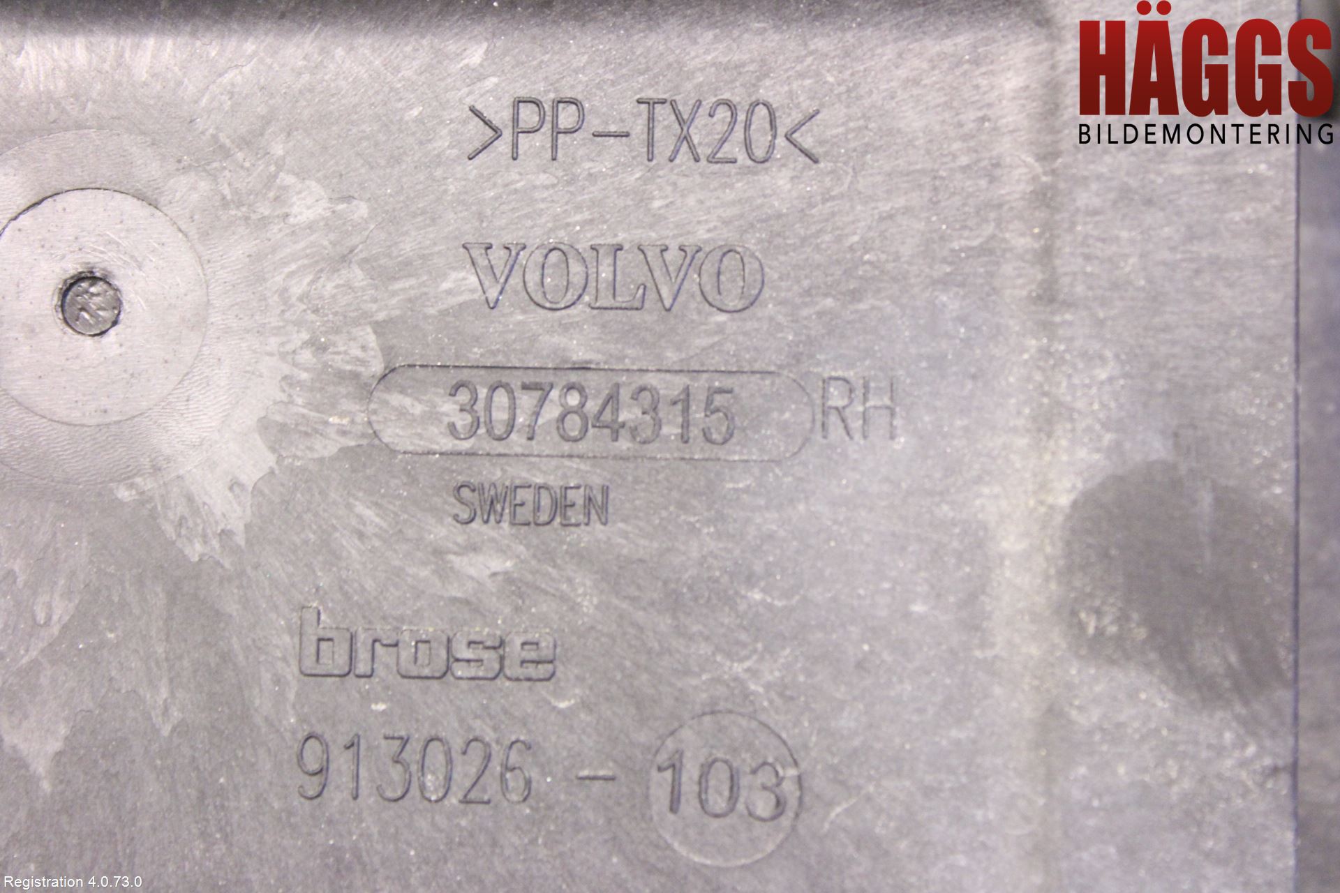 Volvo V60 11-13 Fönsterhissmekanism