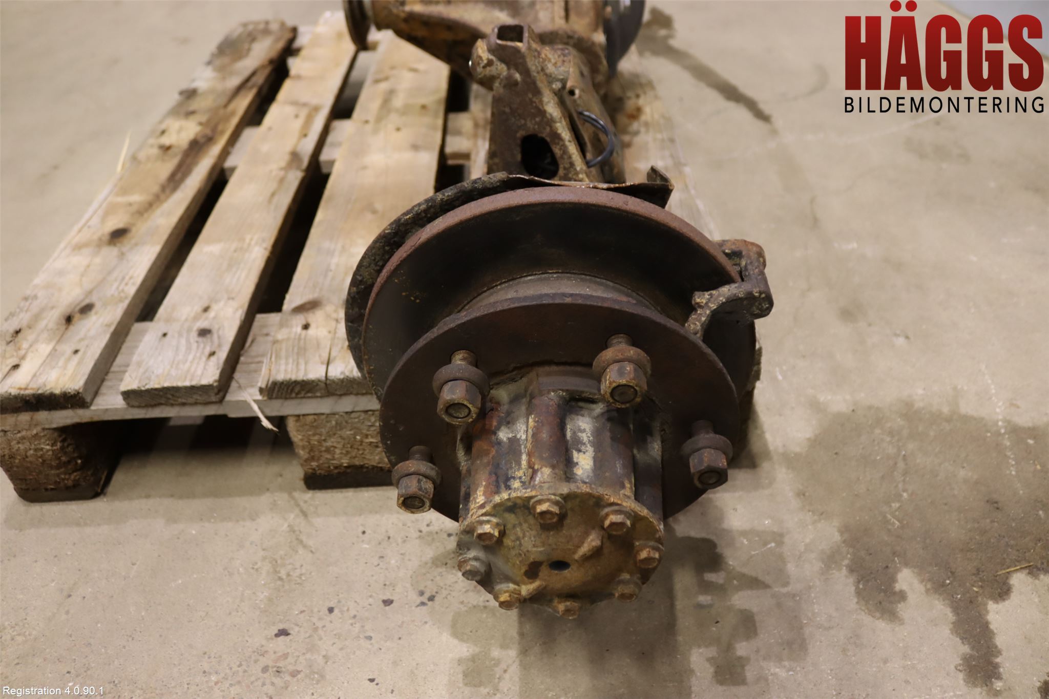 Opel MOVANO B 10-22 Bakaxel