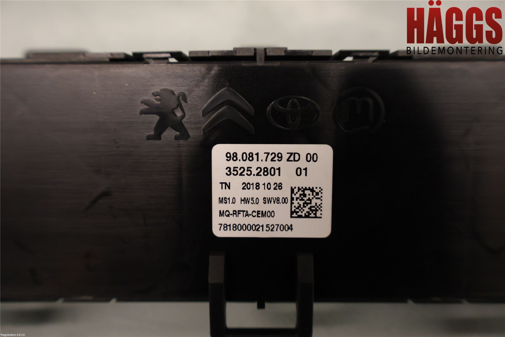 Peugeot PARTNER/E-PARTNER 19- Ac Styrenhet Ac Manöveren