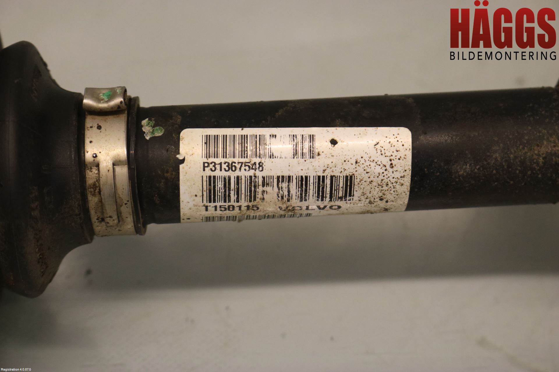Volvo V70 14-16 Drivaxel Fram Höger
