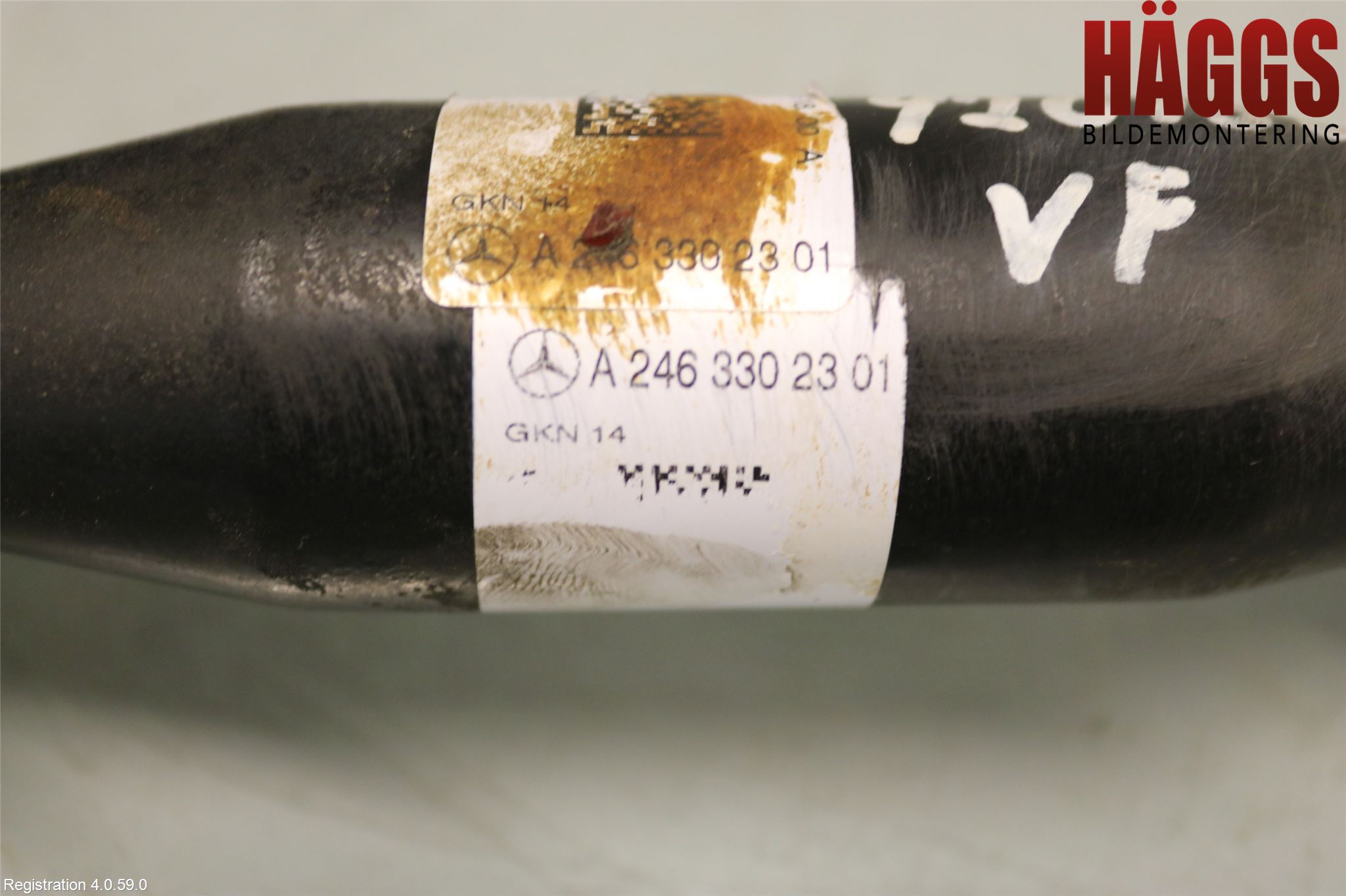 Mercedes-Benz MB A-KLASS (W176) 13-18 Drivaxel Fram Vänster