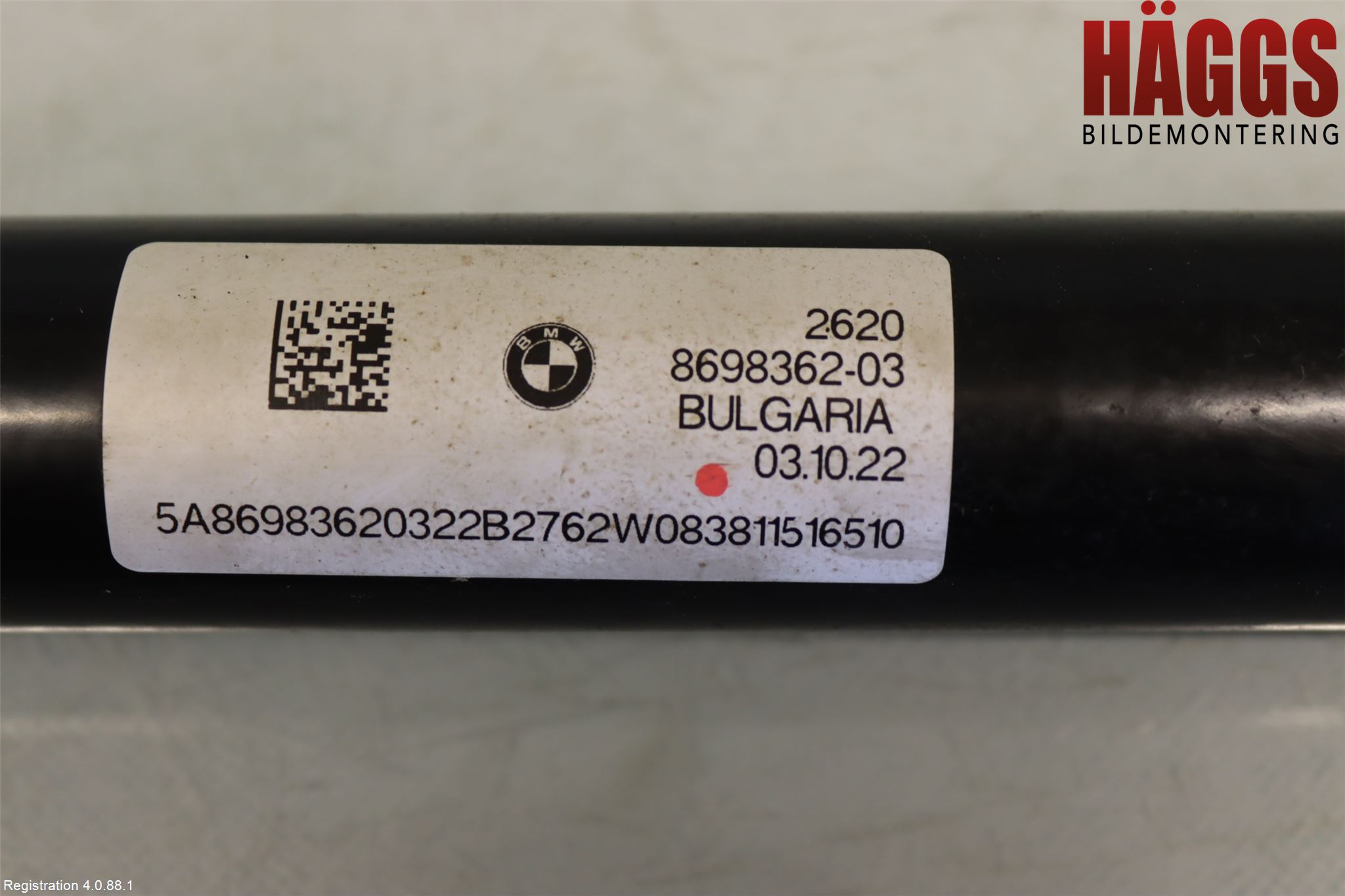 BMW 3 G20/G21/G80/G81 19- Mellanaxel Främre 4Wd