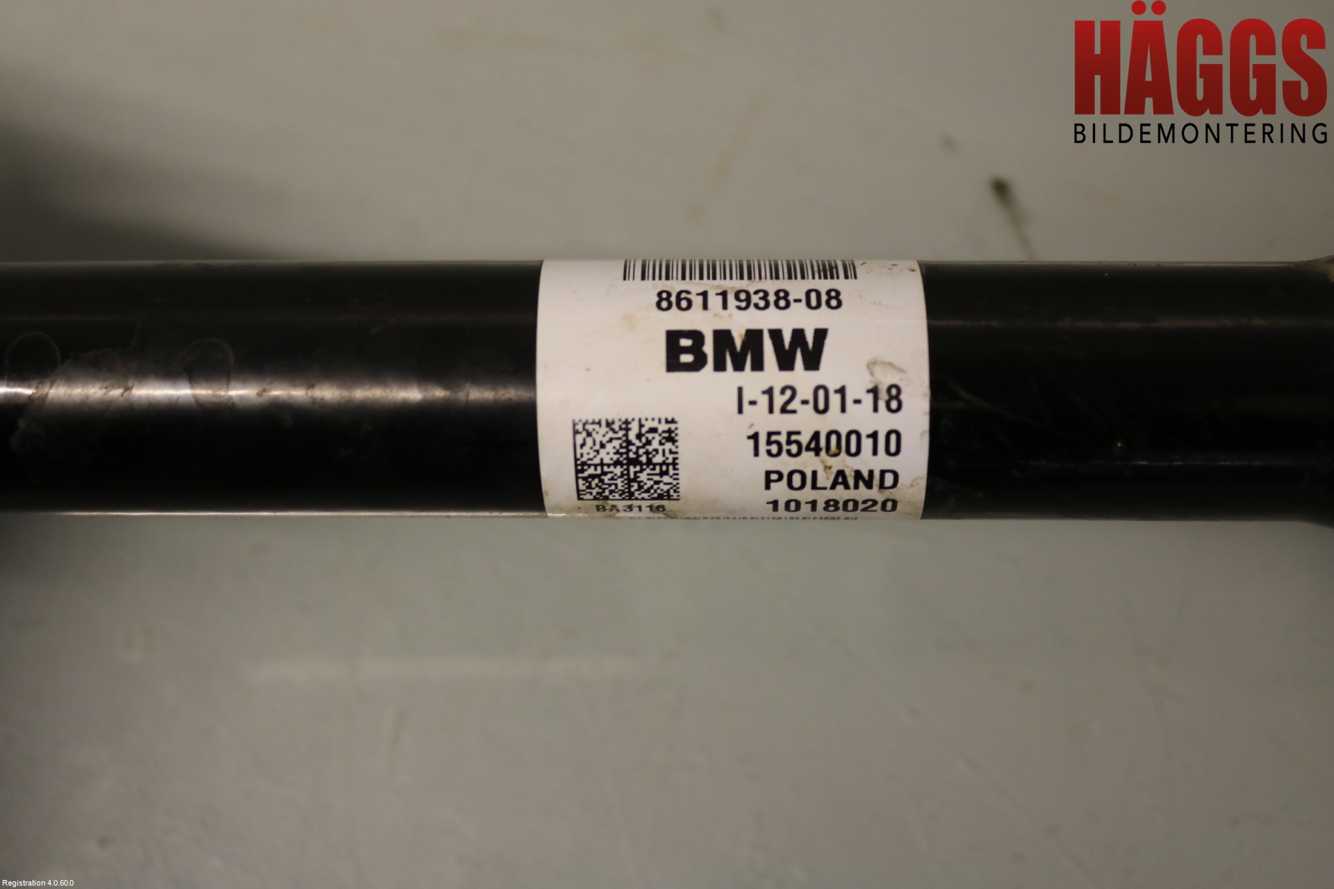 Mini COUNTRYMAN F60 17-23 Drivaxel Fram Höger