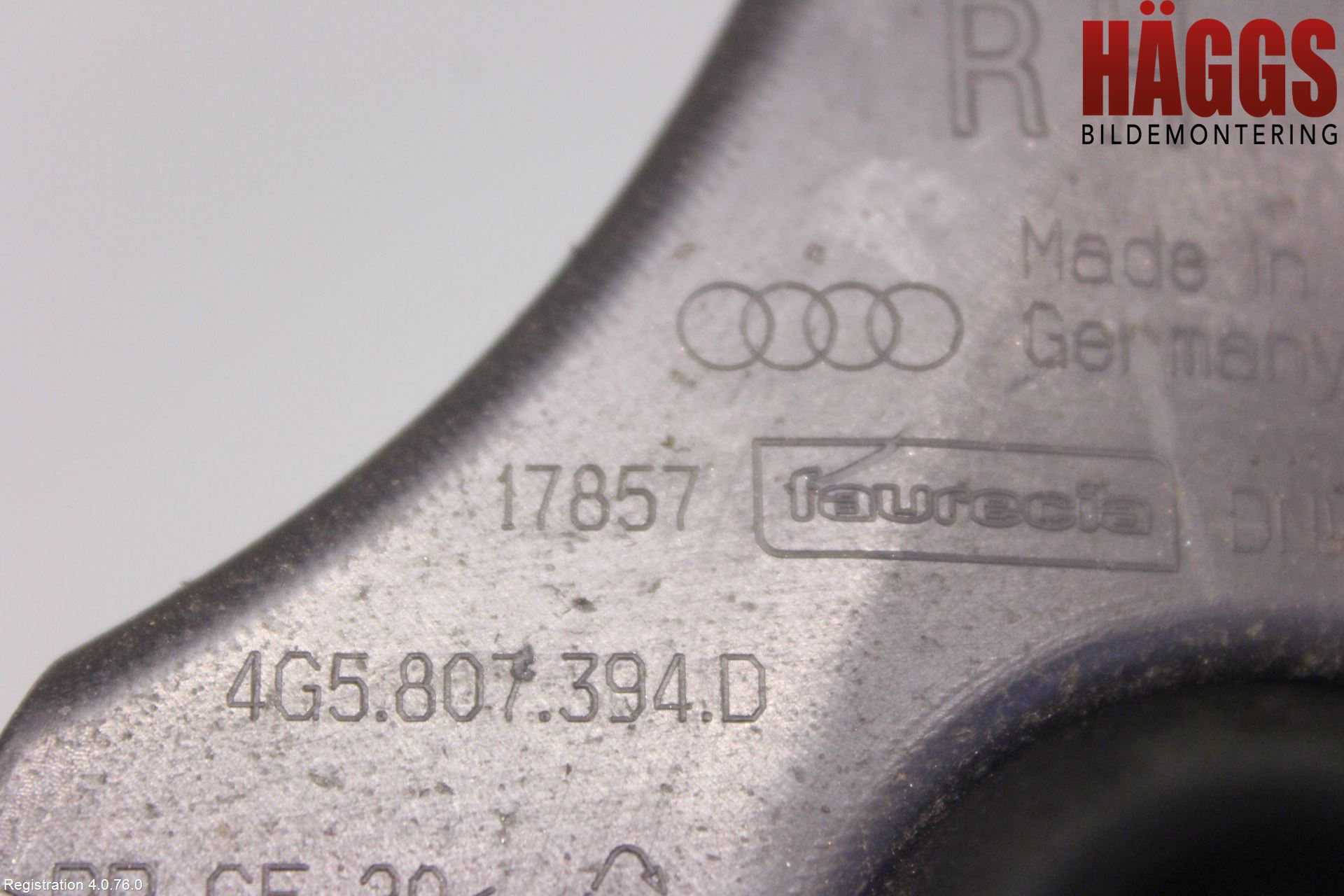 Audi A6/S6 4G 11-18 Stötfångarfäste Bak Hö