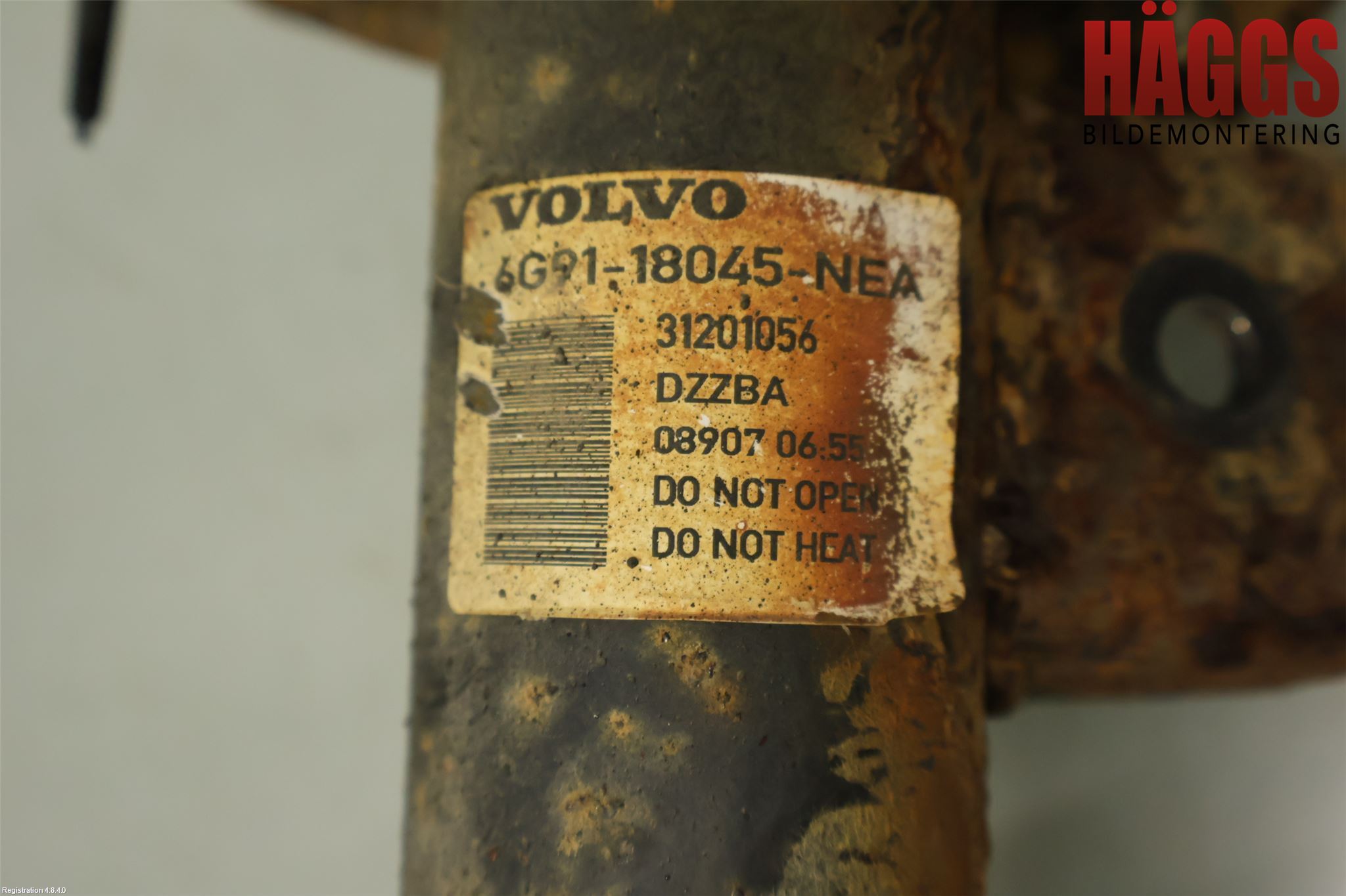 Volvo S80 07-13 Fjäderben Fram Höger