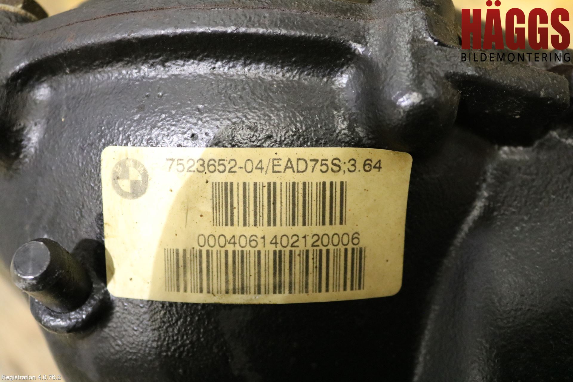 BMW X3 E83     03-10 Framvagn Diffrential