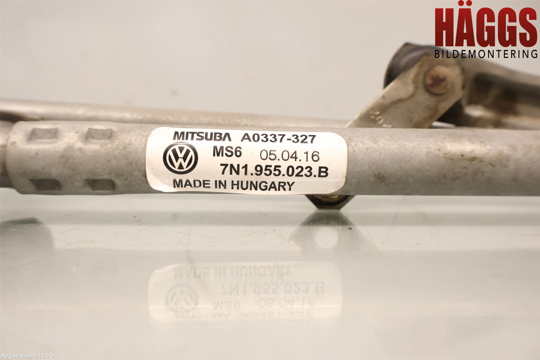 Volkswagen VW SHARAN 11- Torkarmekanism Vindruta