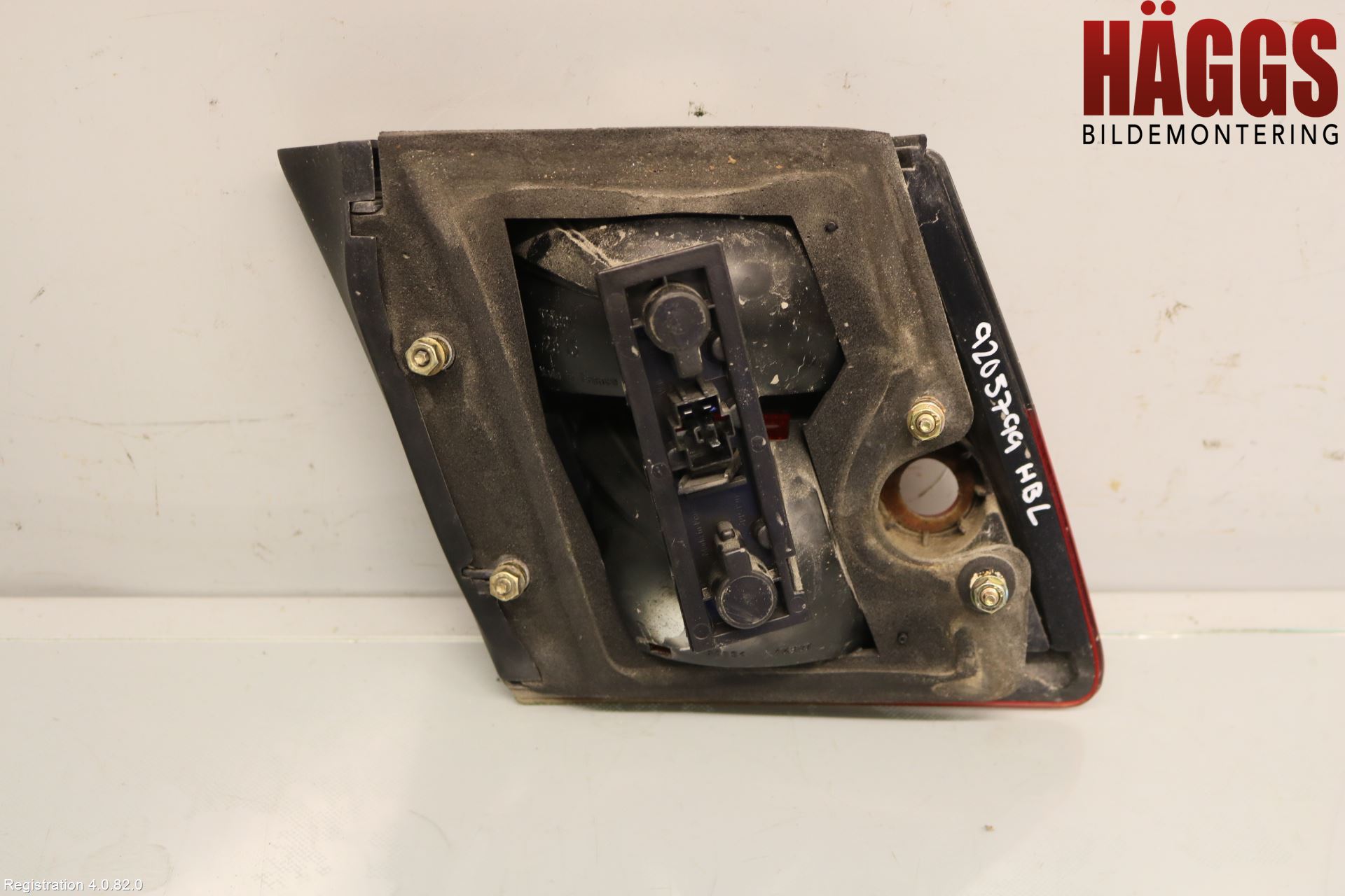 Saab 9-5 -05 Bakljus Lucka Hö