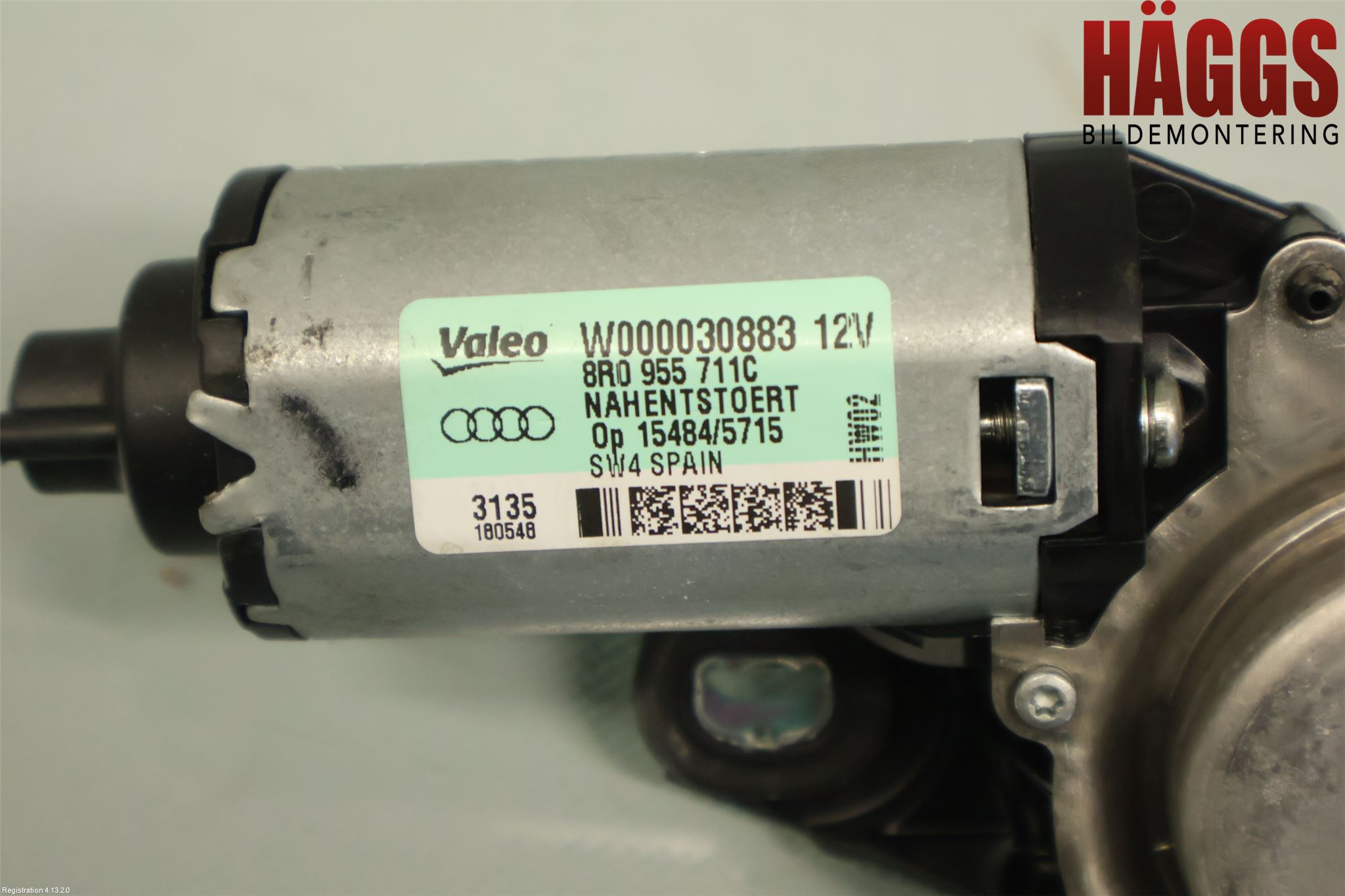 Audi Q5 09-16 Torkarmotor Baklucka