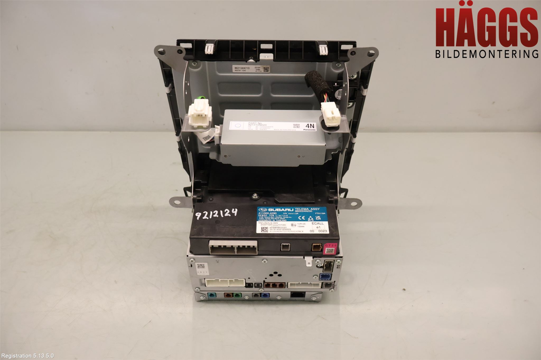 Subaru OUTBACK 21- Cd Radio - Multimediapanel