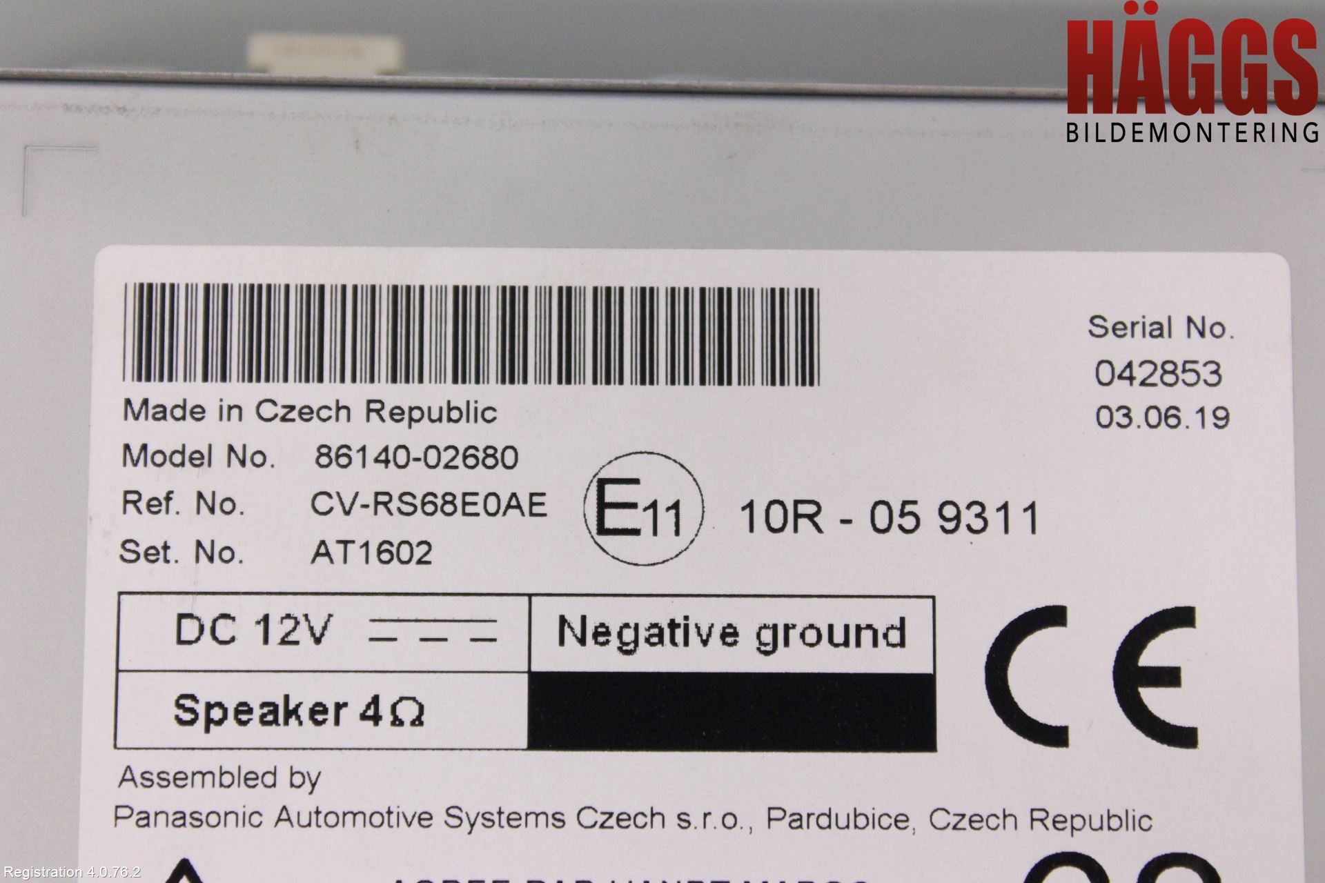 Toyota COROLLA 19- Cd Radio - Multimediapanel