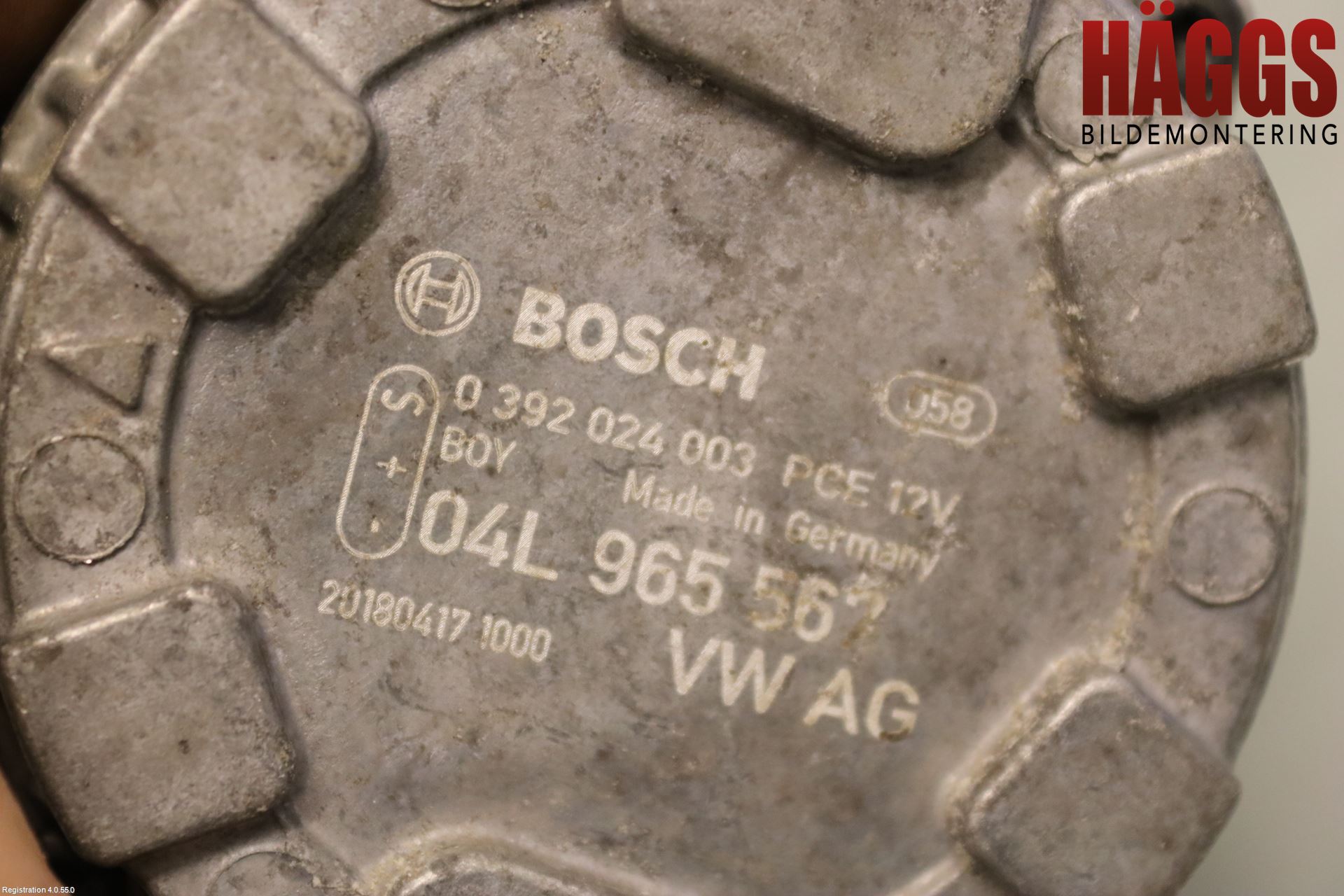 Volkswagen VW PASSAT 15-19 Värme Cirkulationspump