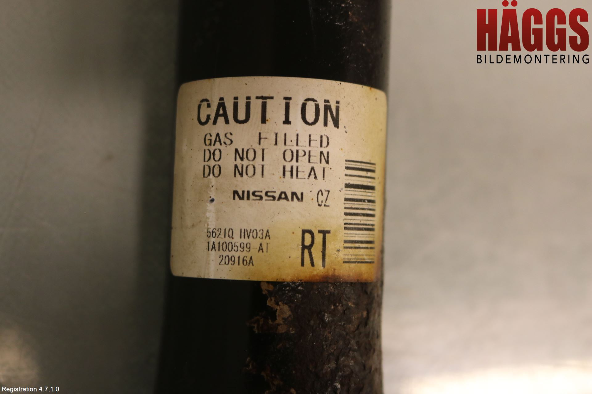 Nissan QASHQAI 17-21 Stötdämpare Bak
