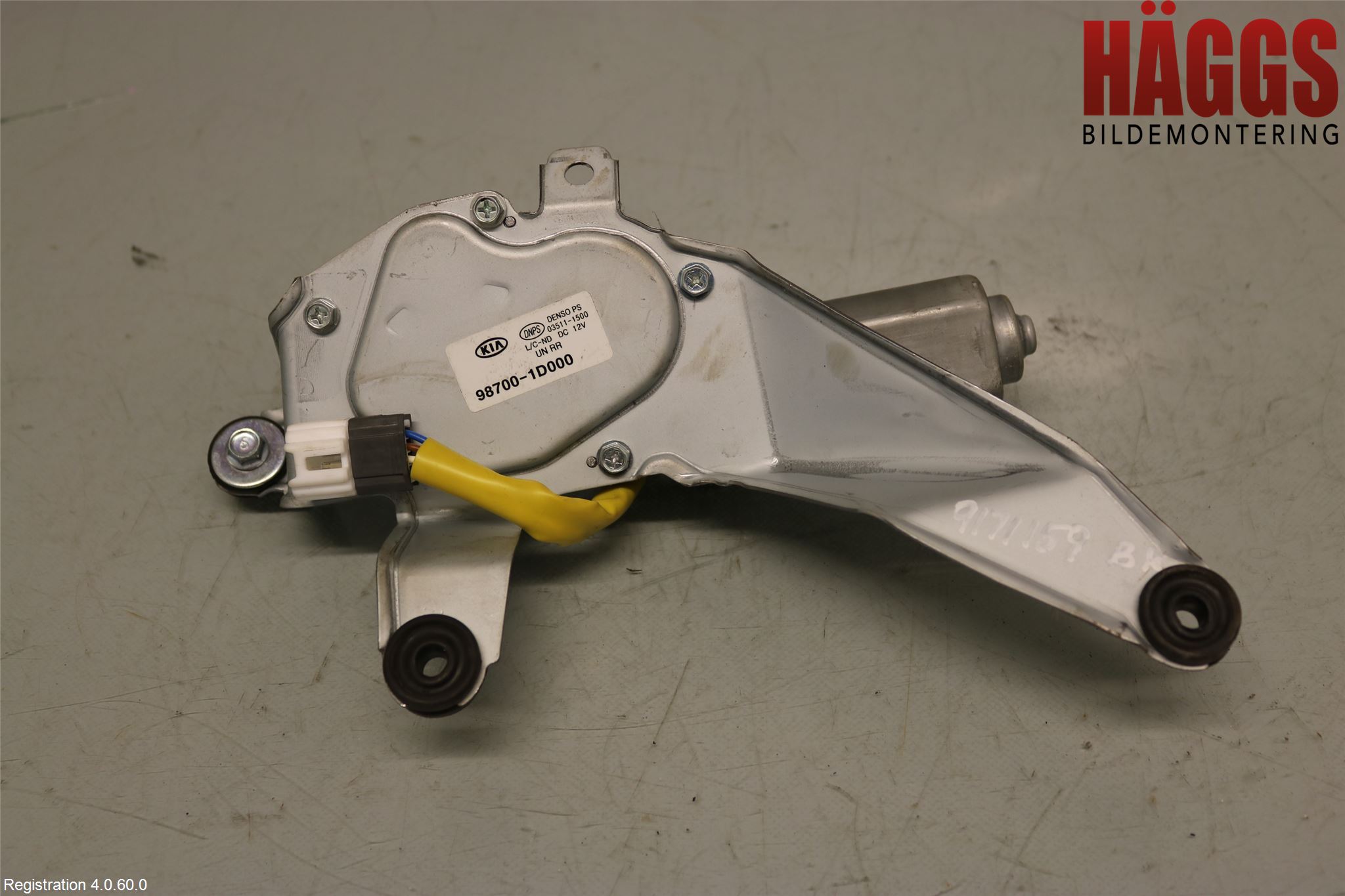 Kia CARENS I  03-06 Torkarmotor Baklucka
