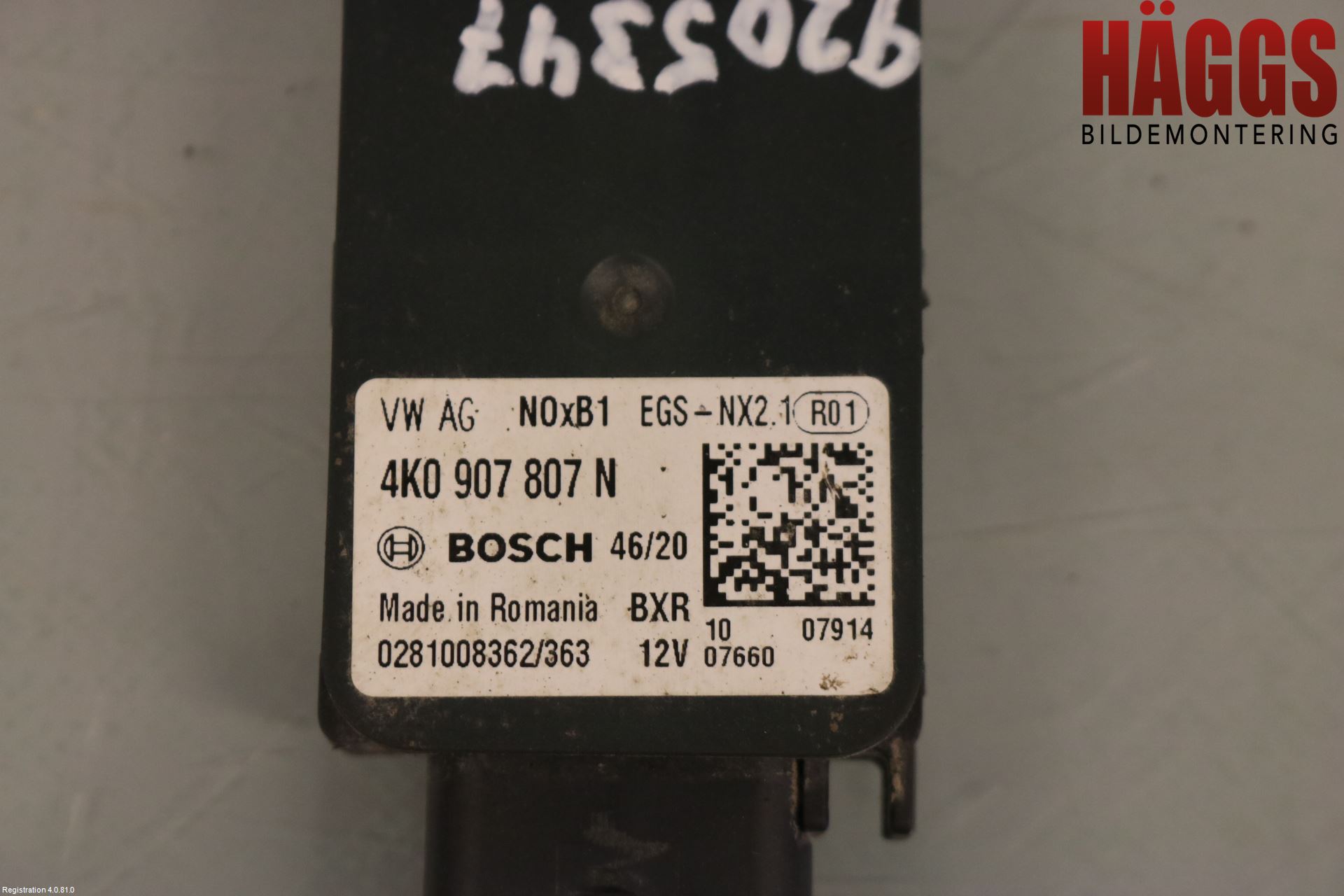 Audi A6 F2/C8 19- Sensor Övrigt