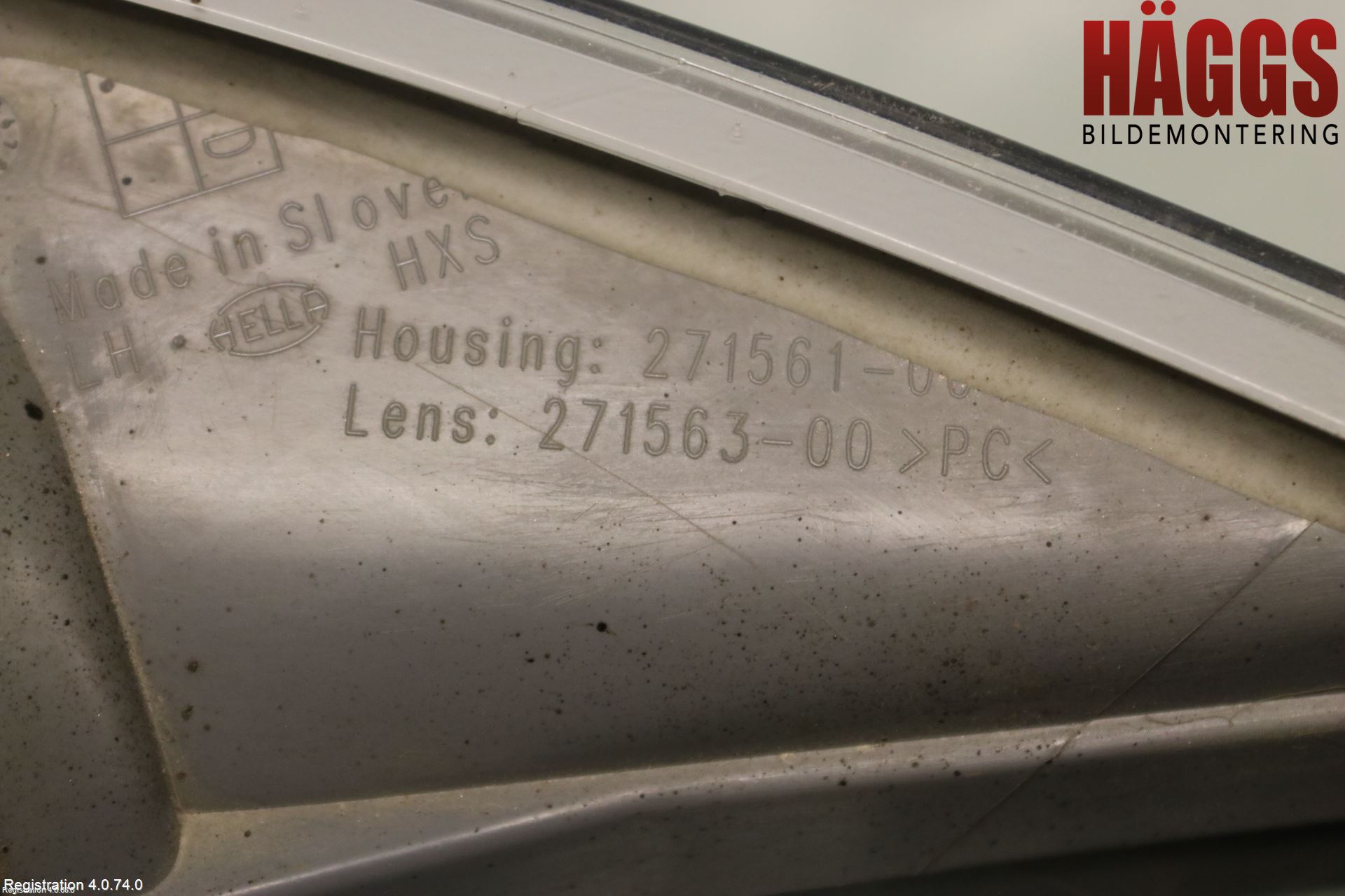 Citroen C5 08-17 Dimljus-Varselljus Fram