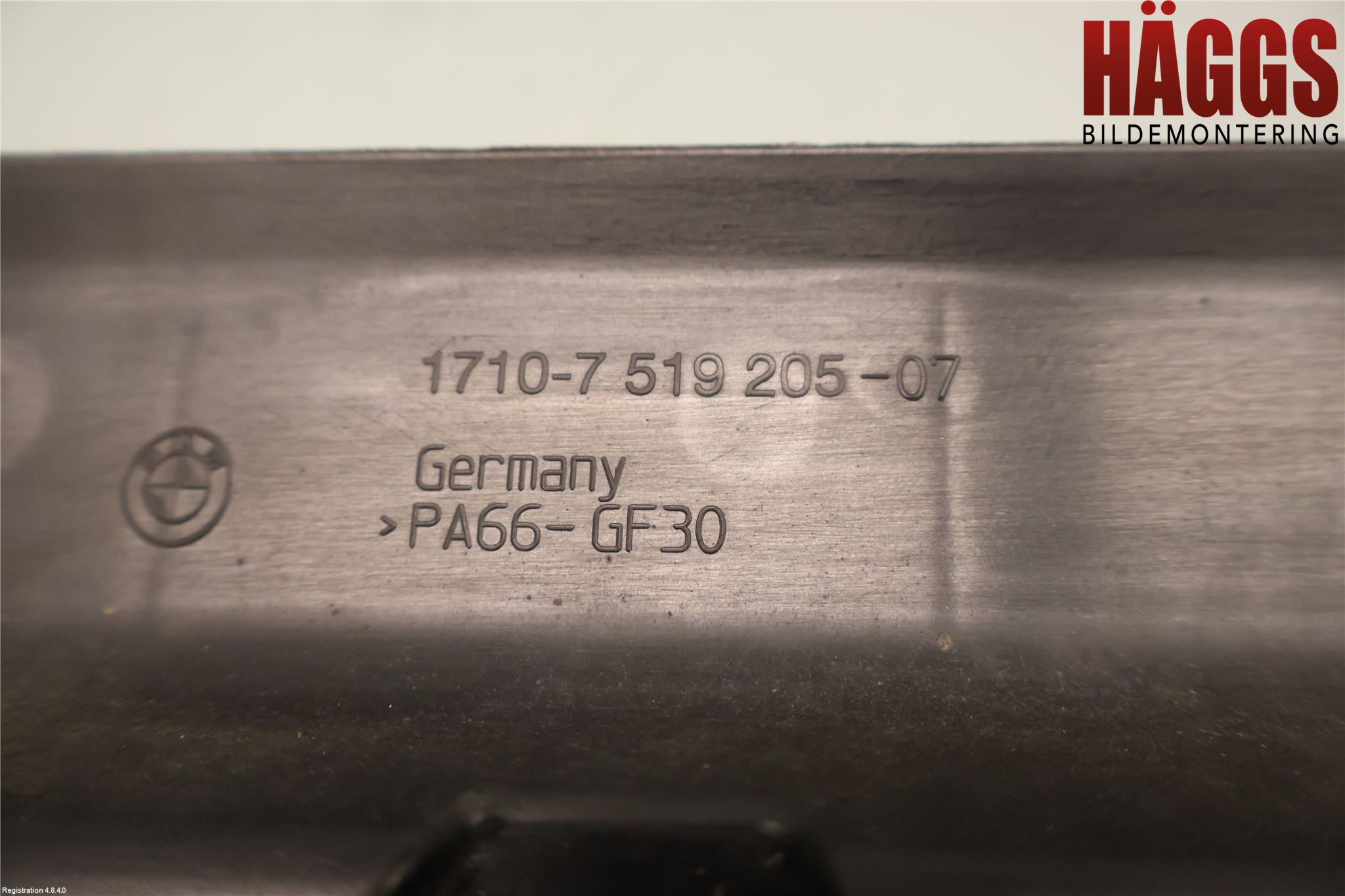 BMW 5 E60/61 Sed/Tou 02-10 Kylarfäste-Ram-Balk