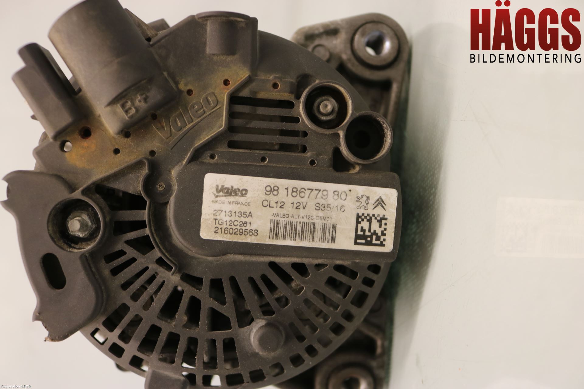 Peugeot 308 14-21 Generator