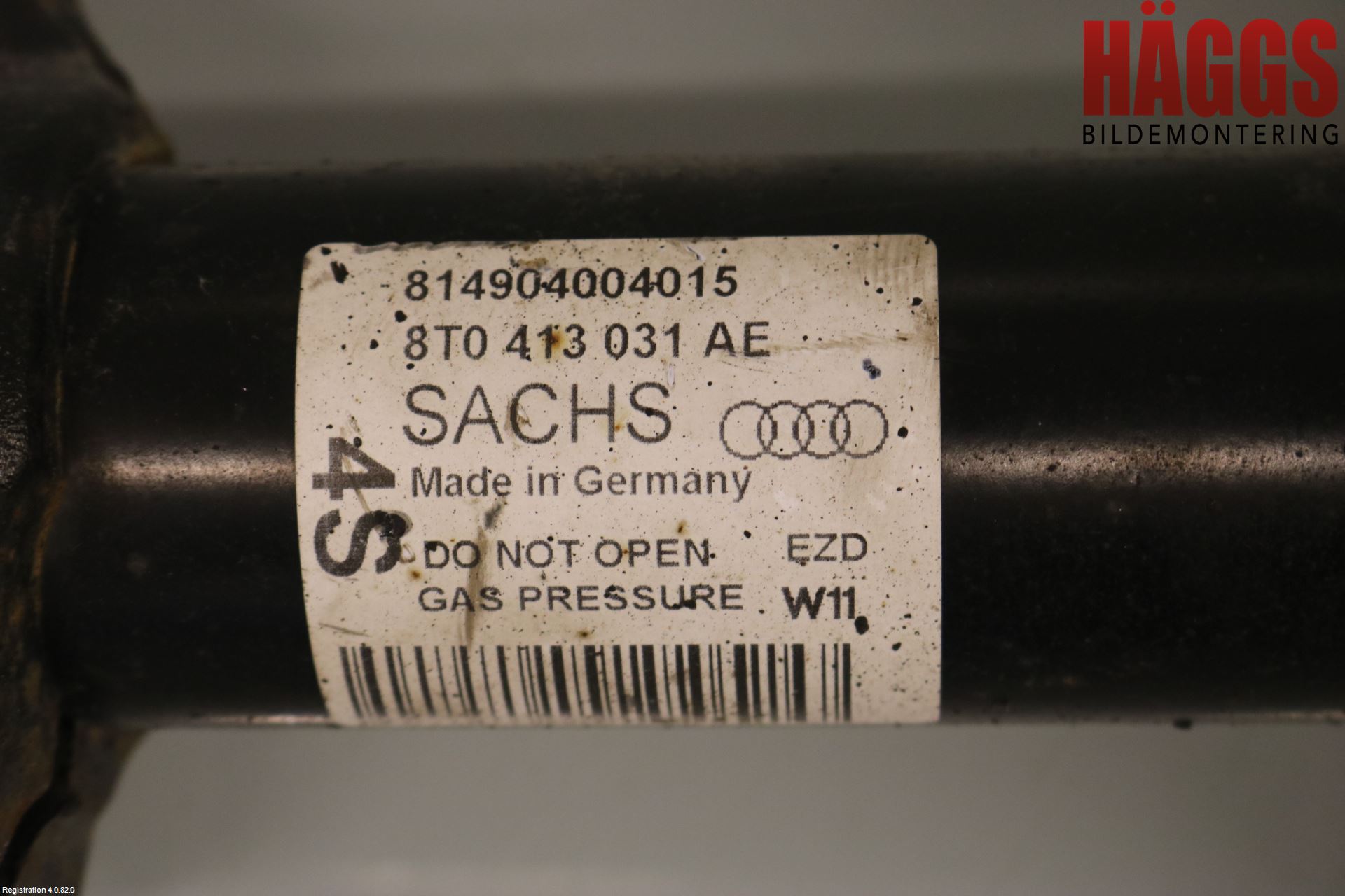 Audi A5 07-16 Fjäderben Fram Höger