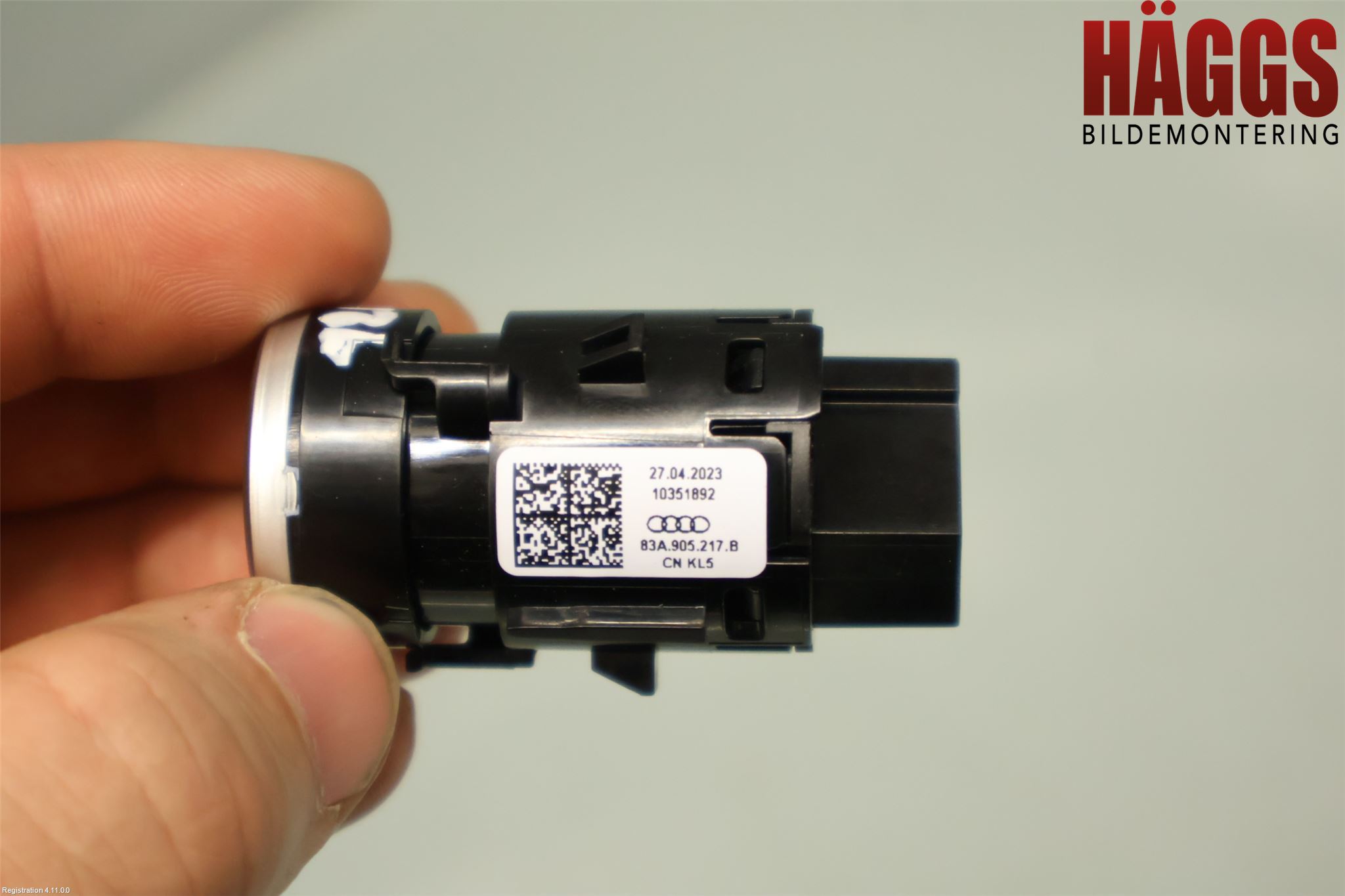 Audi Q4 E-TRON FZ 22- Startknapp Personbil