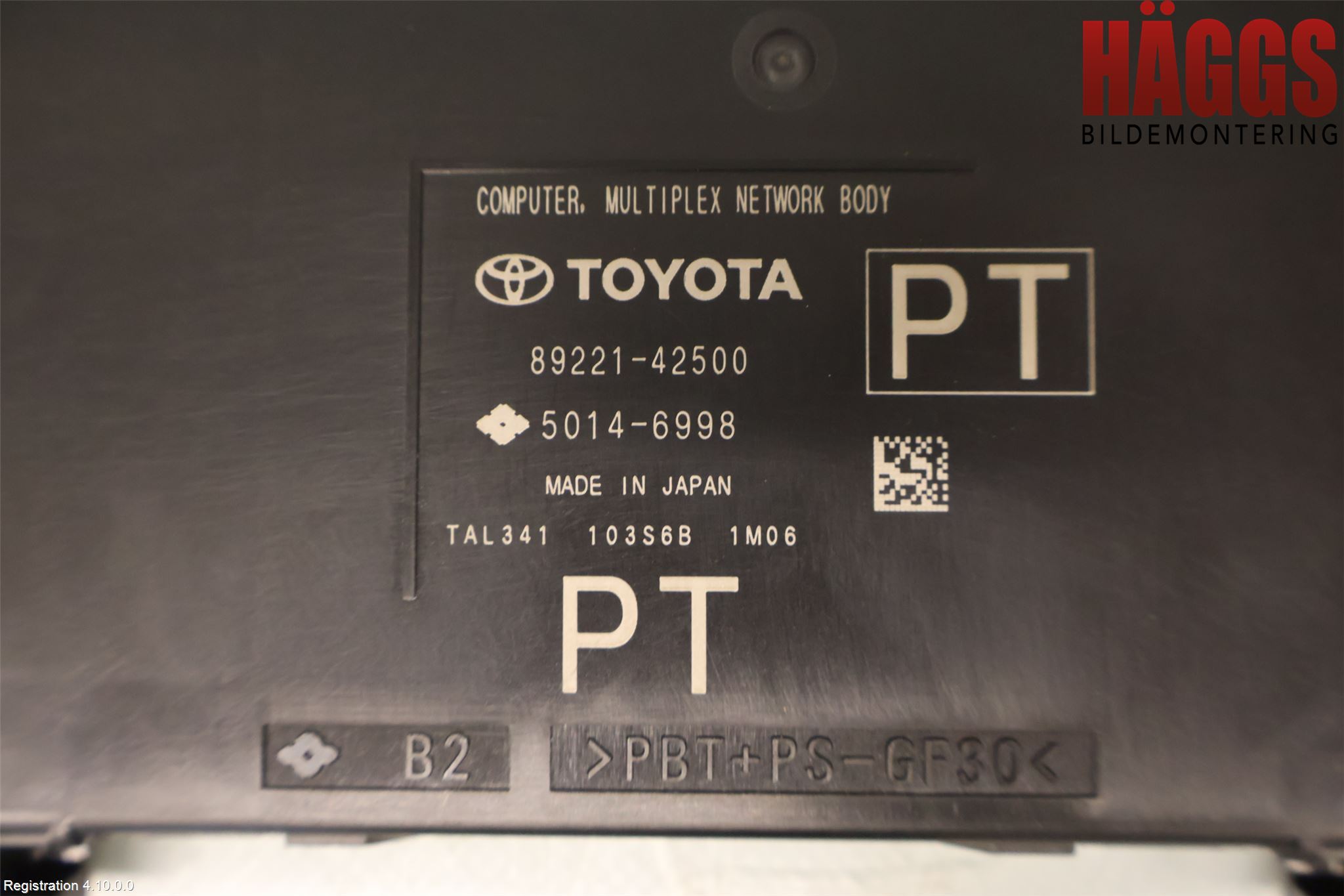 Toyota RAV4 19- Styrenhet Övrigt