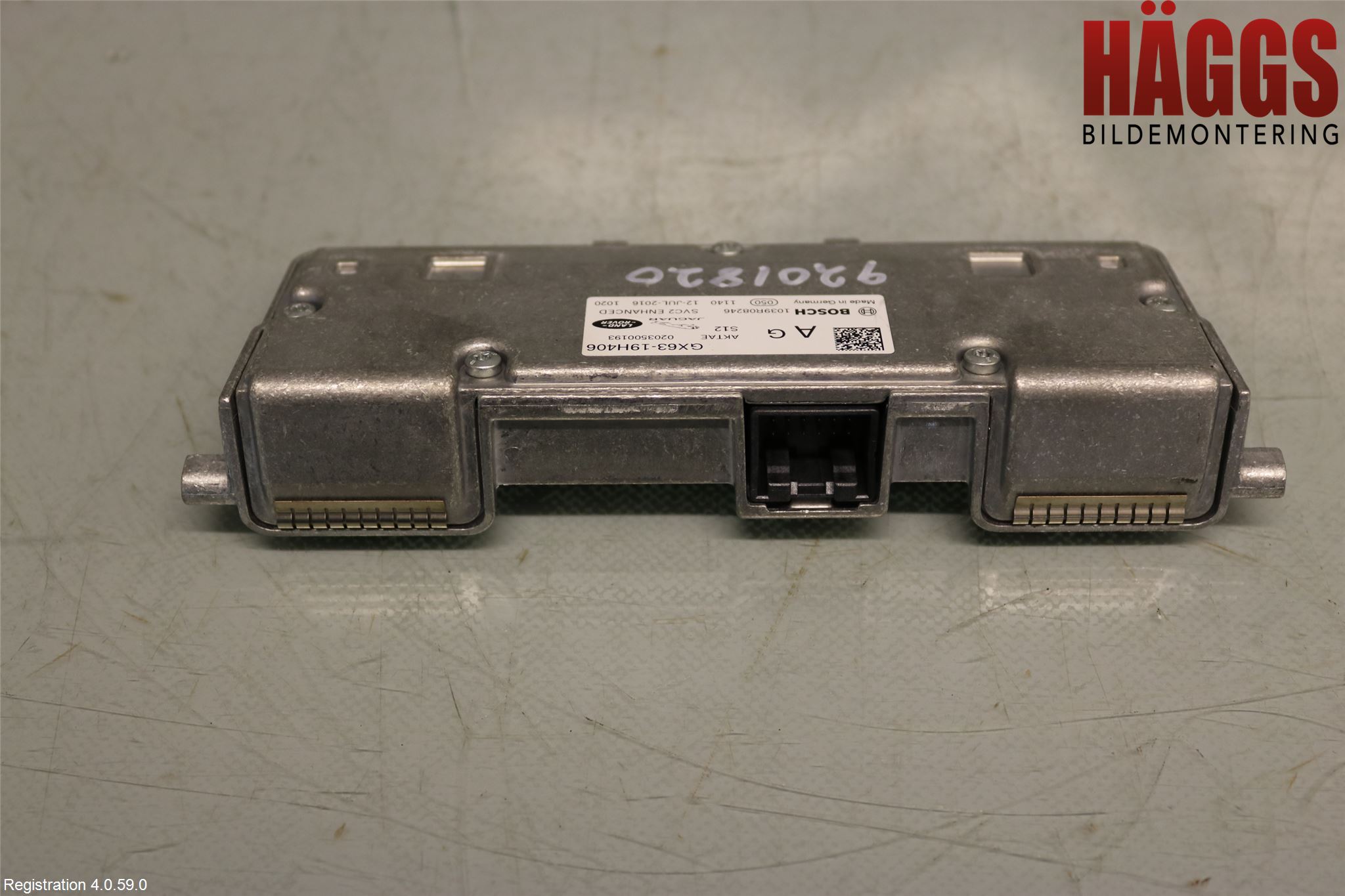 Jaguar XE (X760) 15-24 Sensor Aktivt Kollisionsskydd