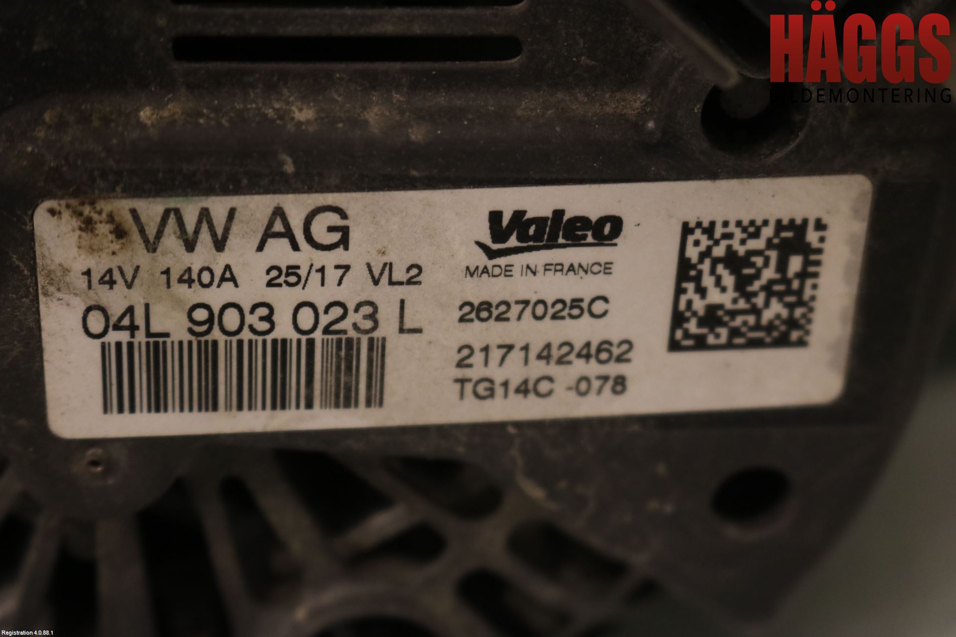 Audi Q3 8U 12-18 Generator