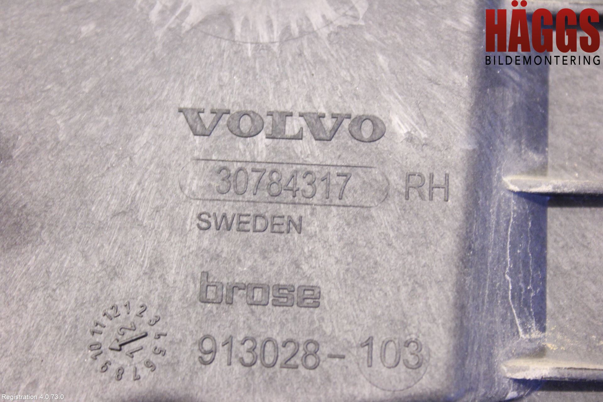 Volvo V60 11-13 Fönsterhissmekanism