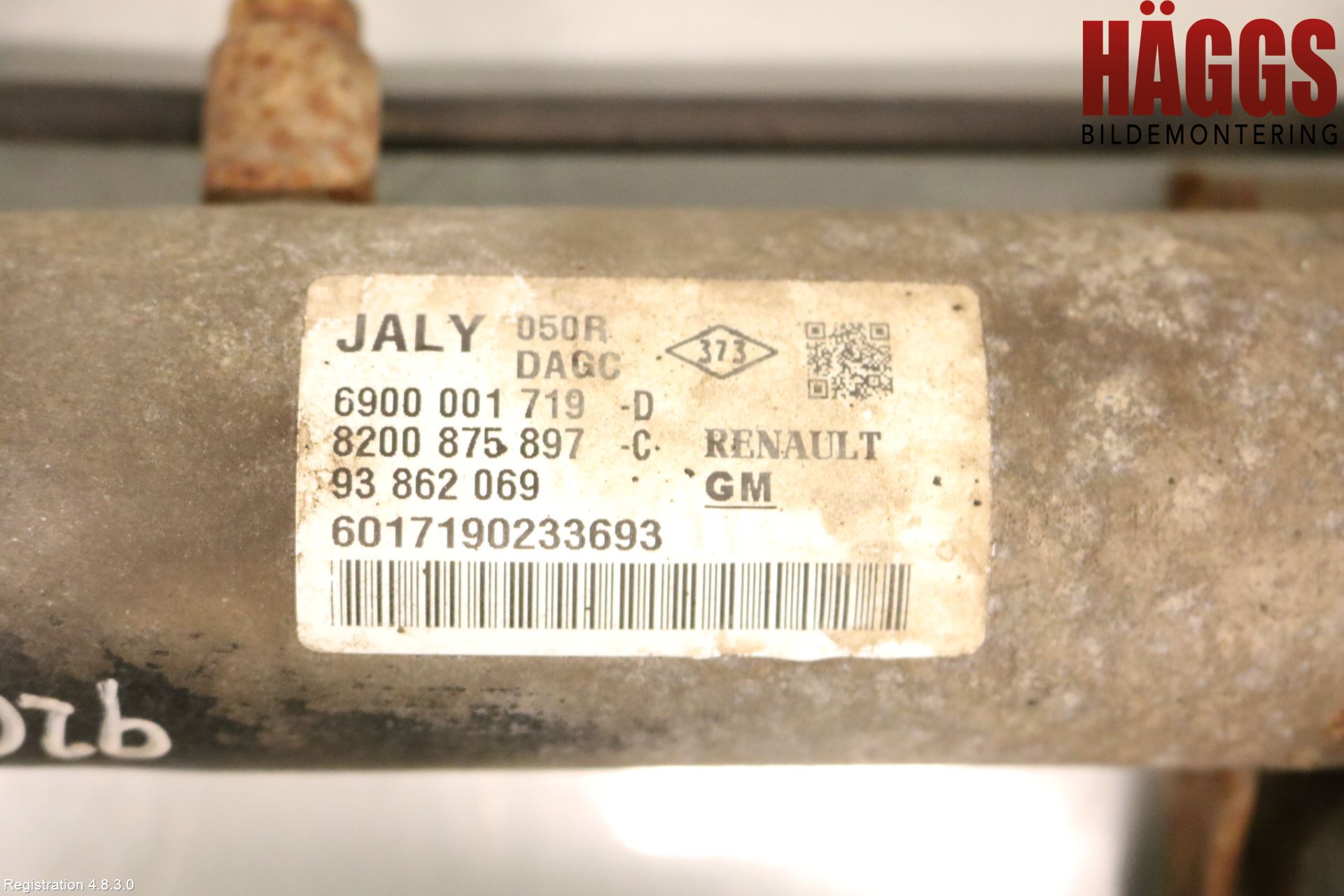 Opel VIVARO 01-14 Styrväxel Servo -Snäcka