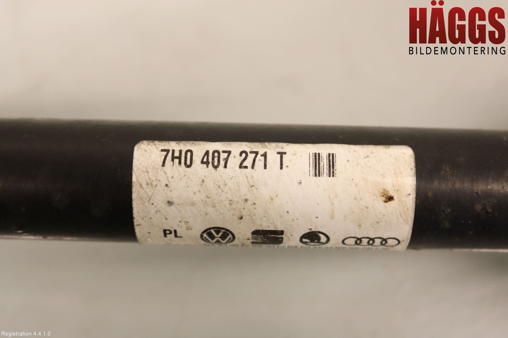Volkswagen VW TRANSP/CARAVELLE (T5) 04-15 Drivaxel Fram Vänster