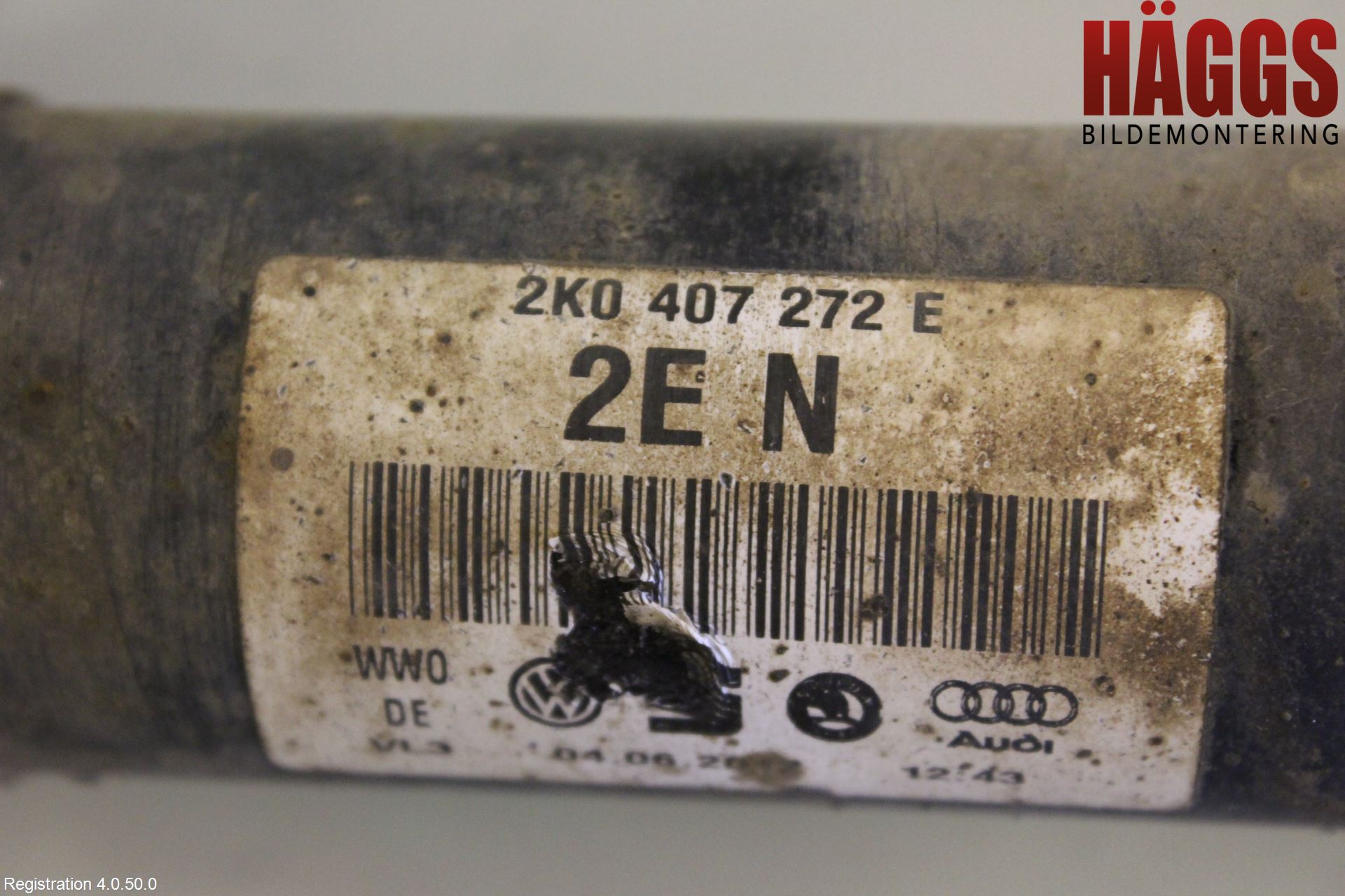 Volkswagen VW CADDY 11-15 Drivaxel Fram Höger