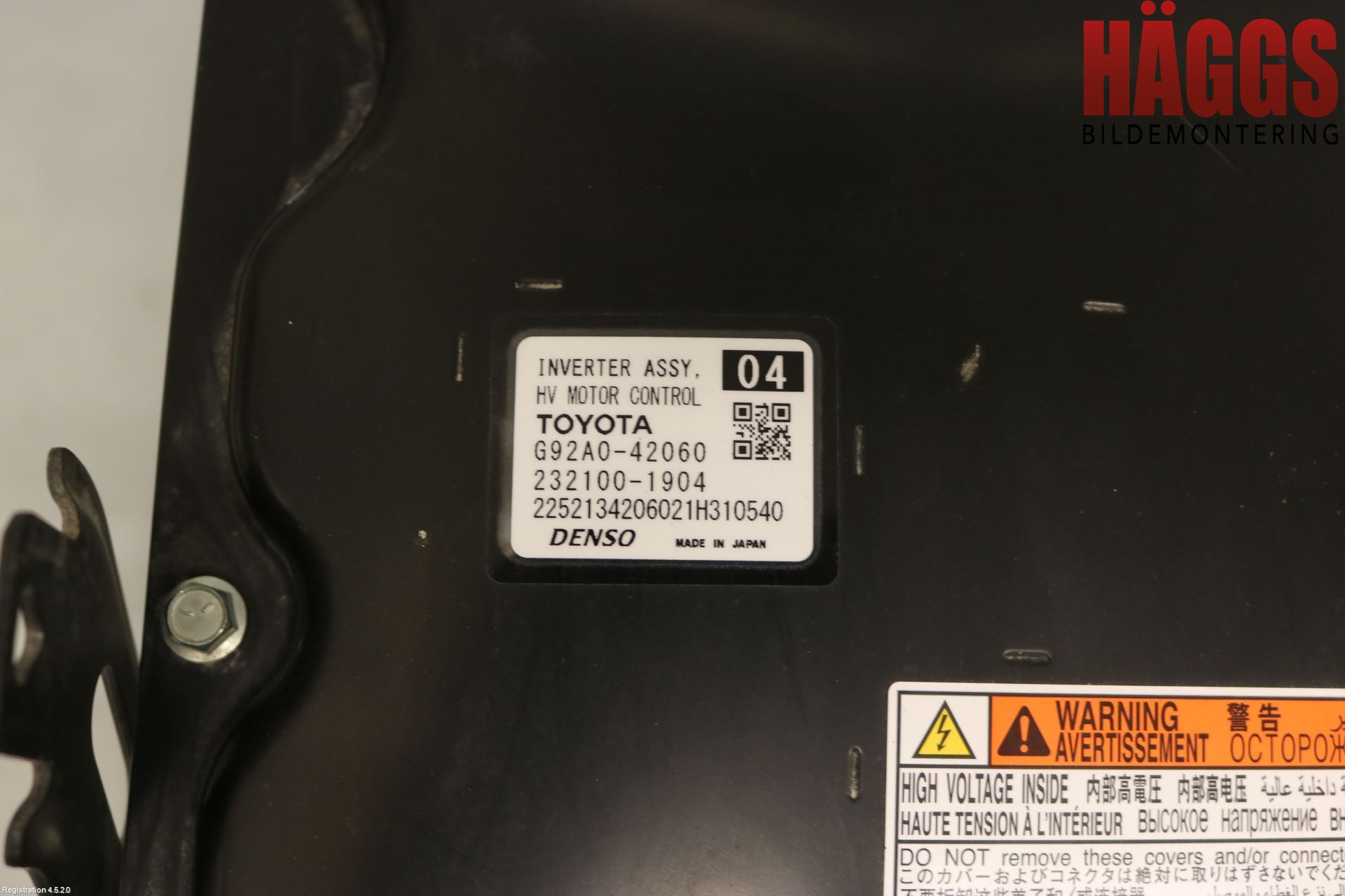 Toyota RAV4 19- Inverter Hybrid