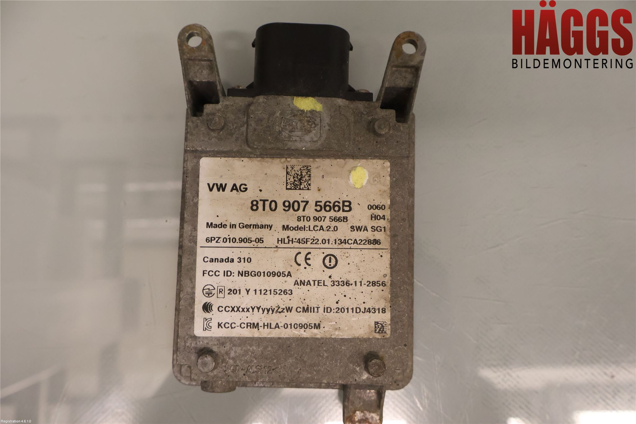 Audi Q5 09-16 Sensor Aktivt Kollisionsskydd