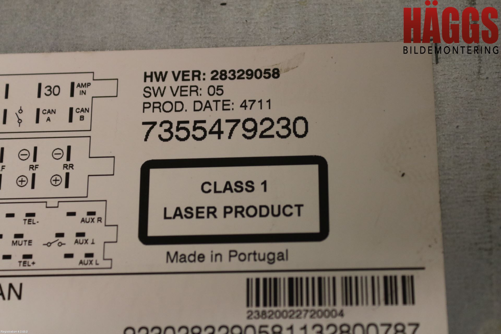 Opel COMBO D 12-18 Cd Radio - Multimediapanel