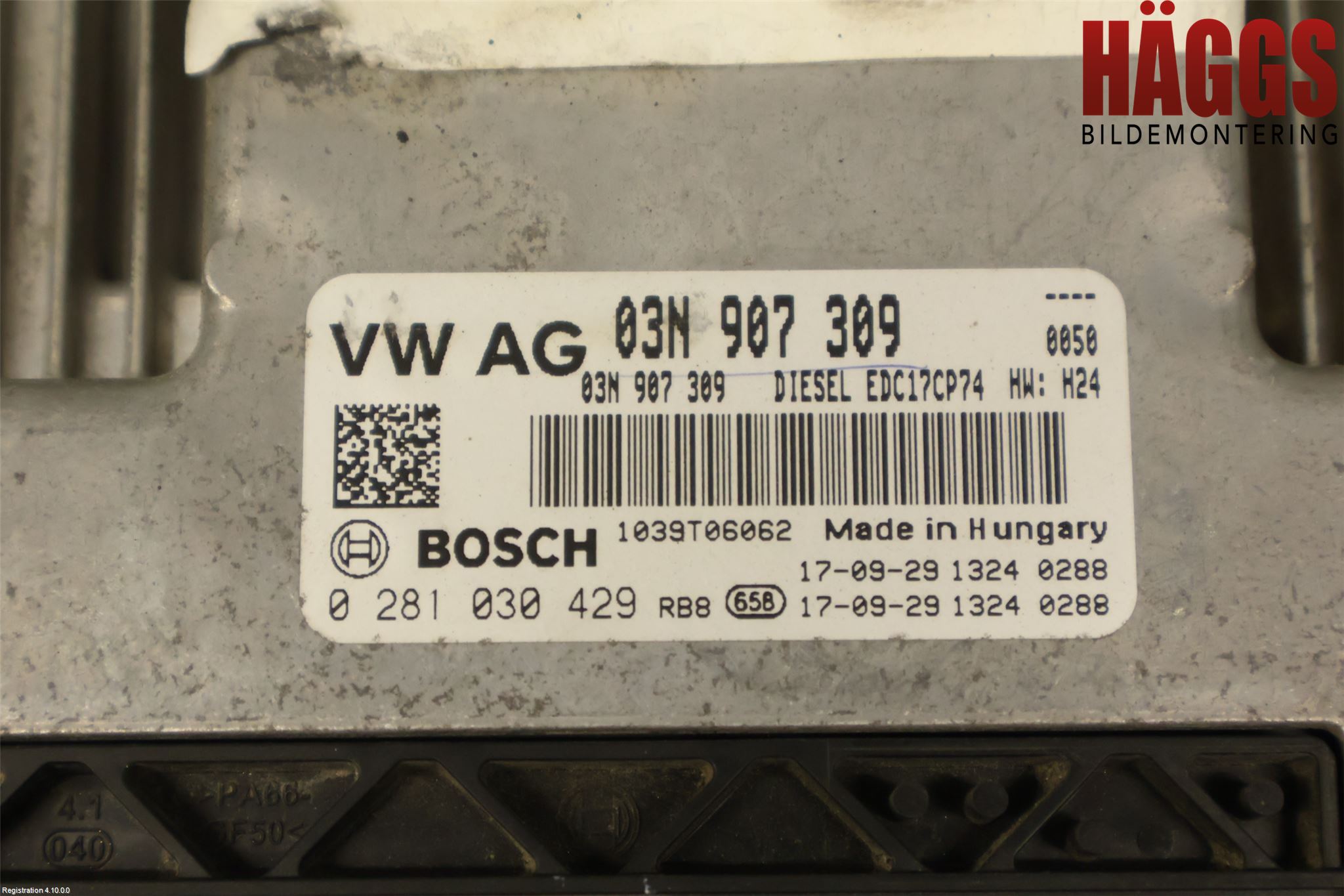 Volkswagen VW TIGUAN 16-24 Styrenhet Inspump Diesel