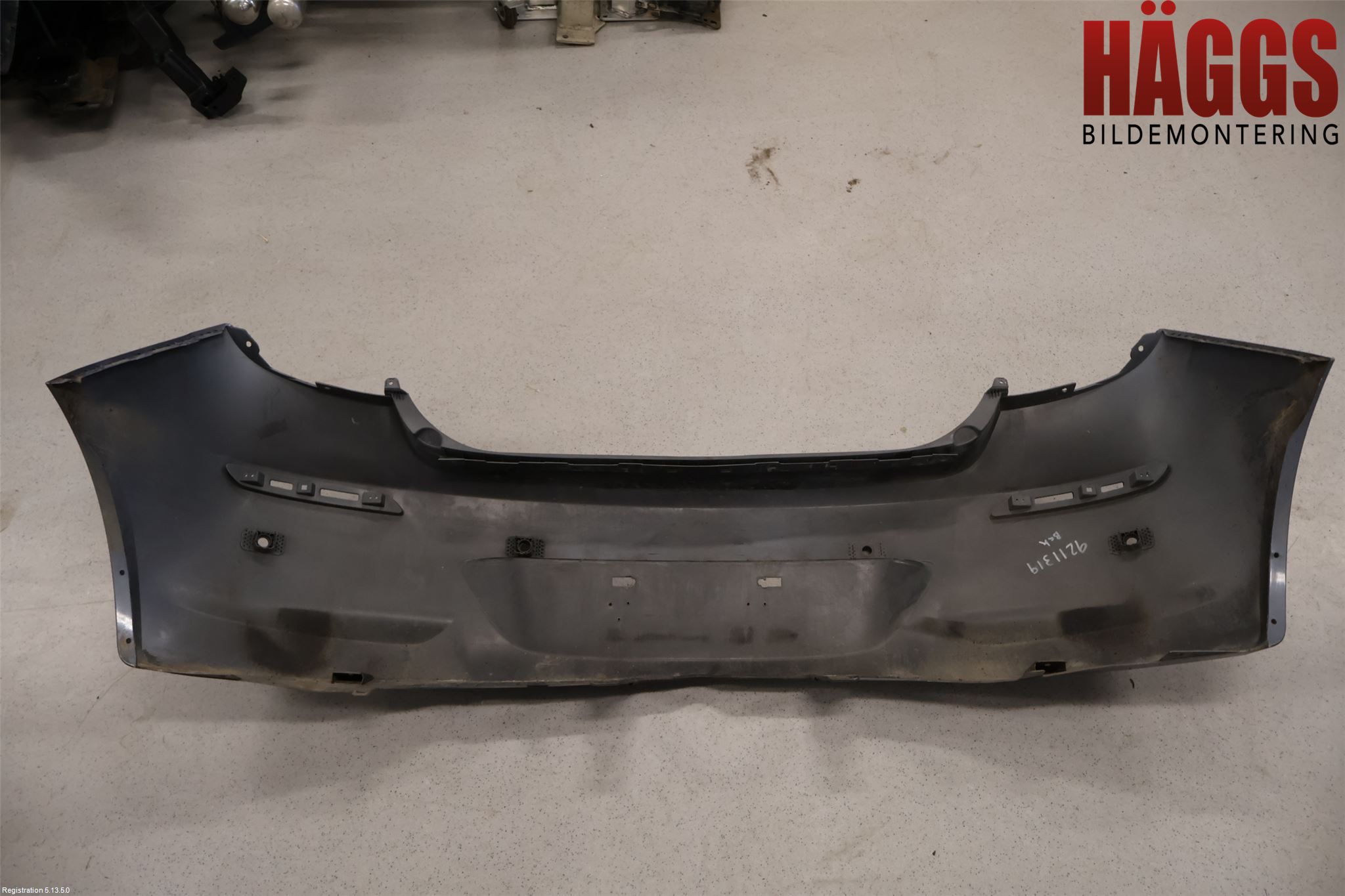 Hyundai i20 PB 09-14 Stötfångarbeklädnad Bak
