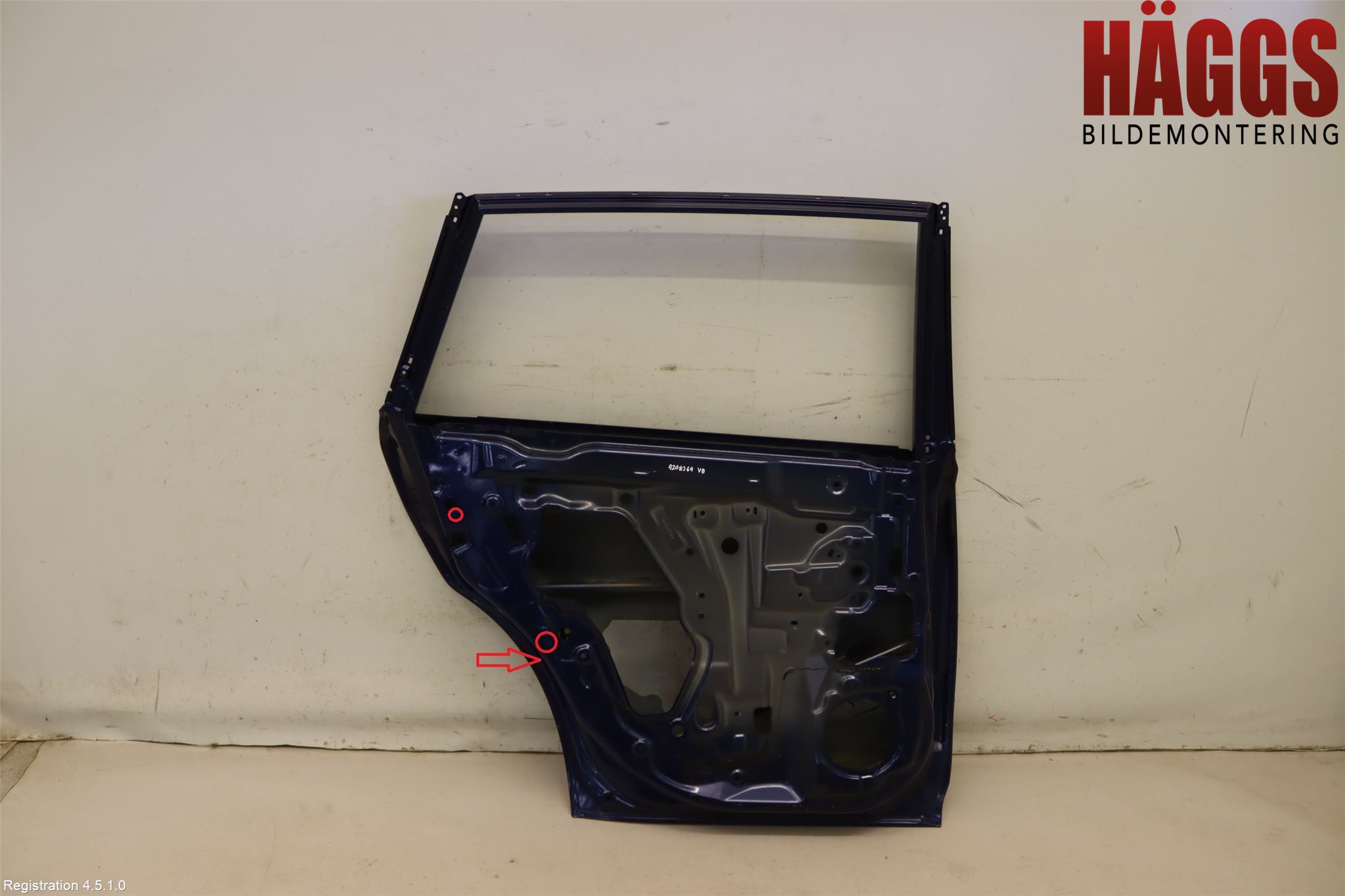 Subaru LEGACY 10-14 Dörr Bak Vänster