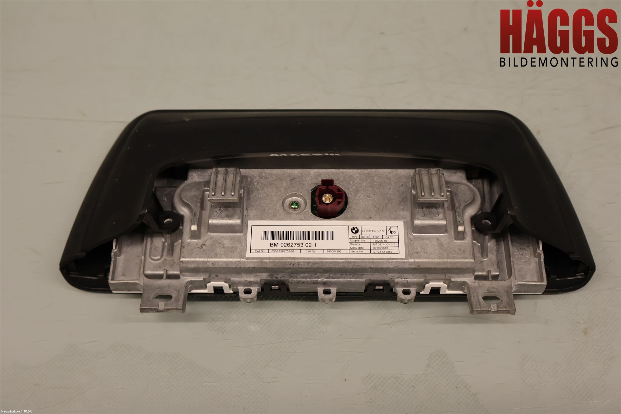 BMW 3 F30/F31/F80 12-19 Bildskärm