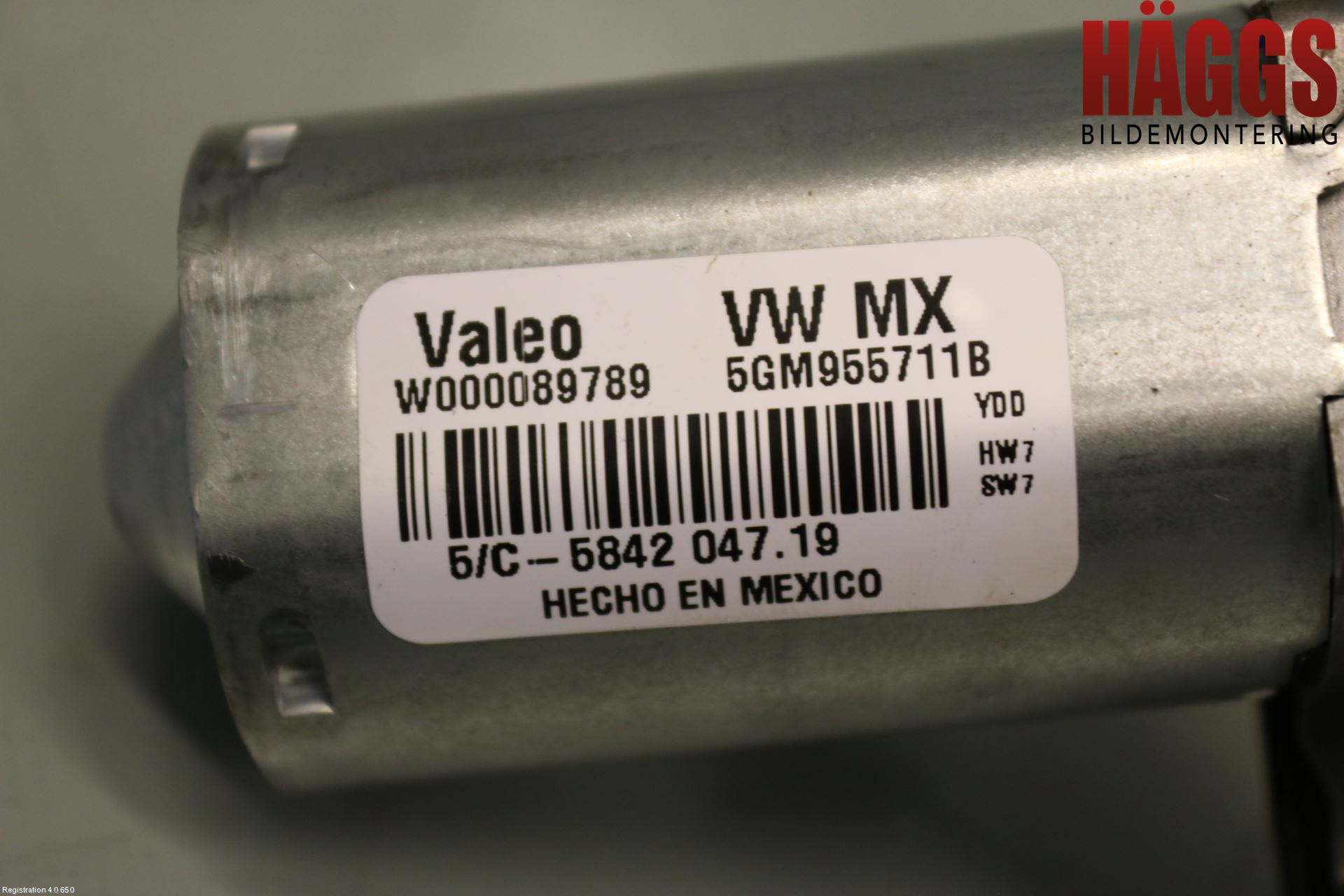 Volkswagen VW TIGUAN 16-24 Torkarmotor Baklucka