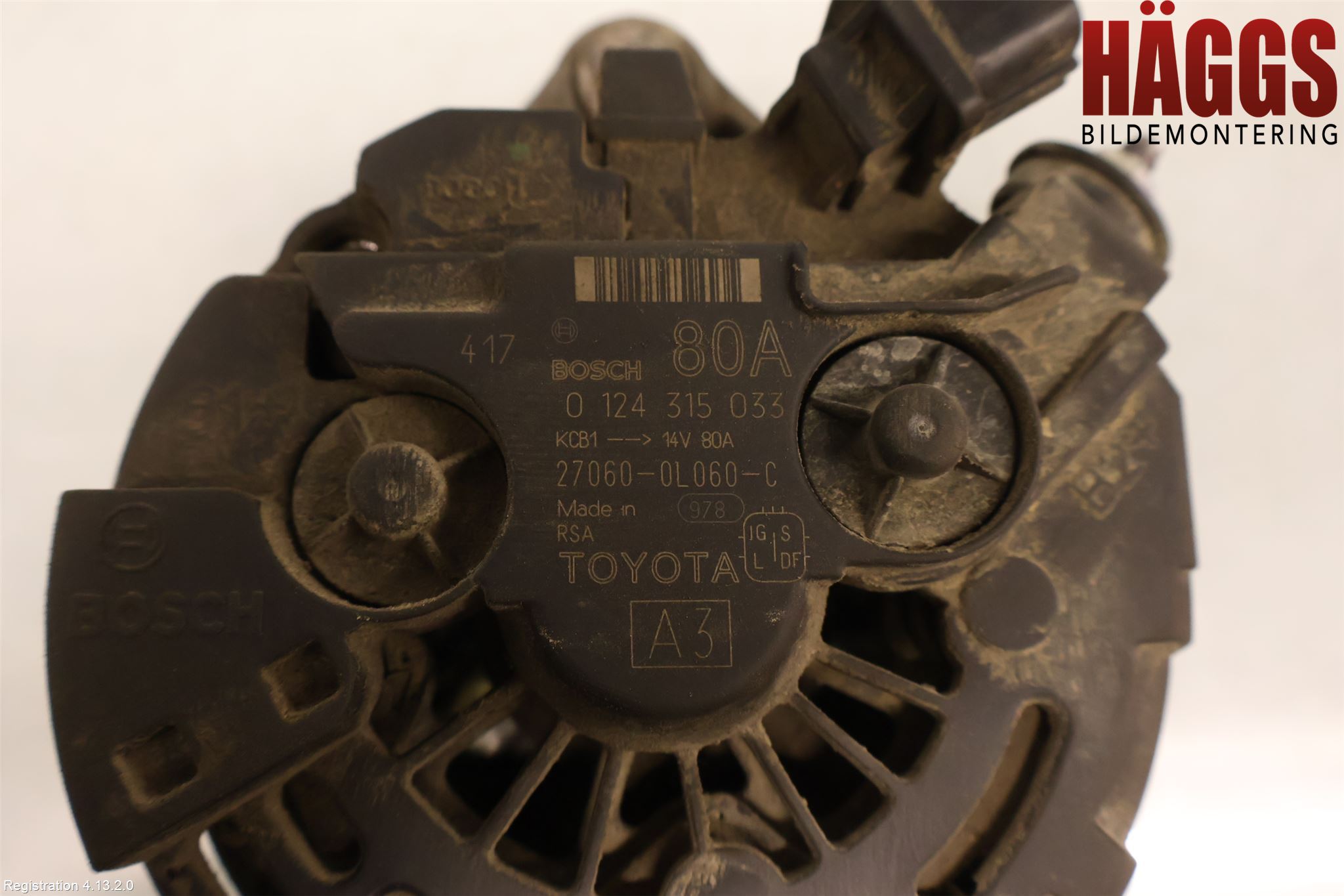 Toyota HILUX 05-16 Generator