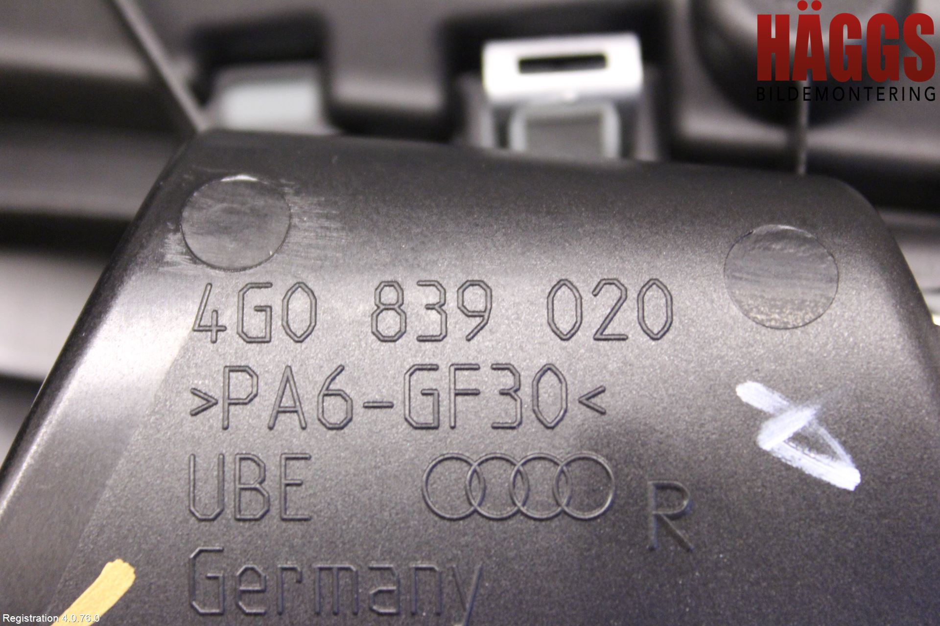 Audi A6/S6 4G 11-18 Dörrhandtag Inre Hö