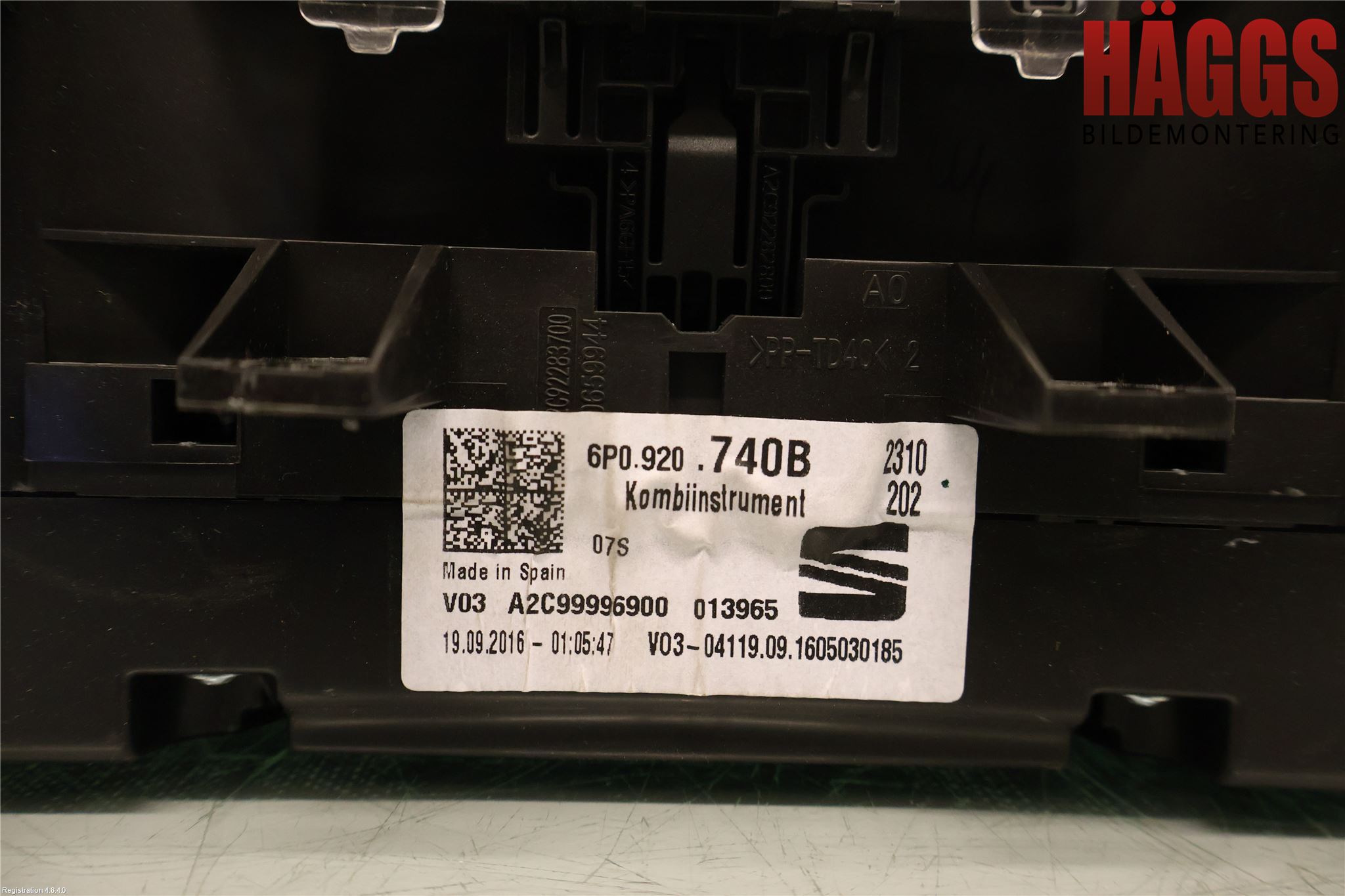 Seat IBIZA V 17-20 Instrument Komb