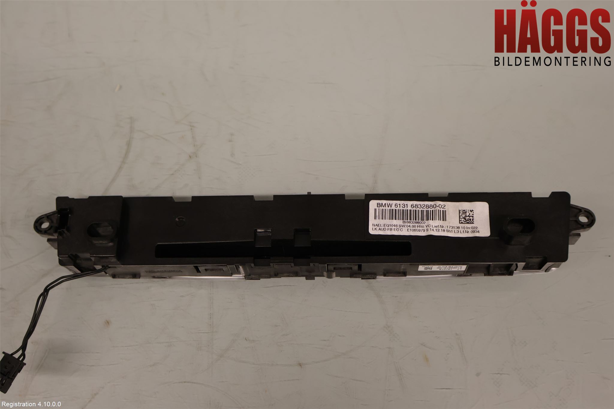 BMW 1 F20/F21 11-19 Cd Radio - Multimediapanel