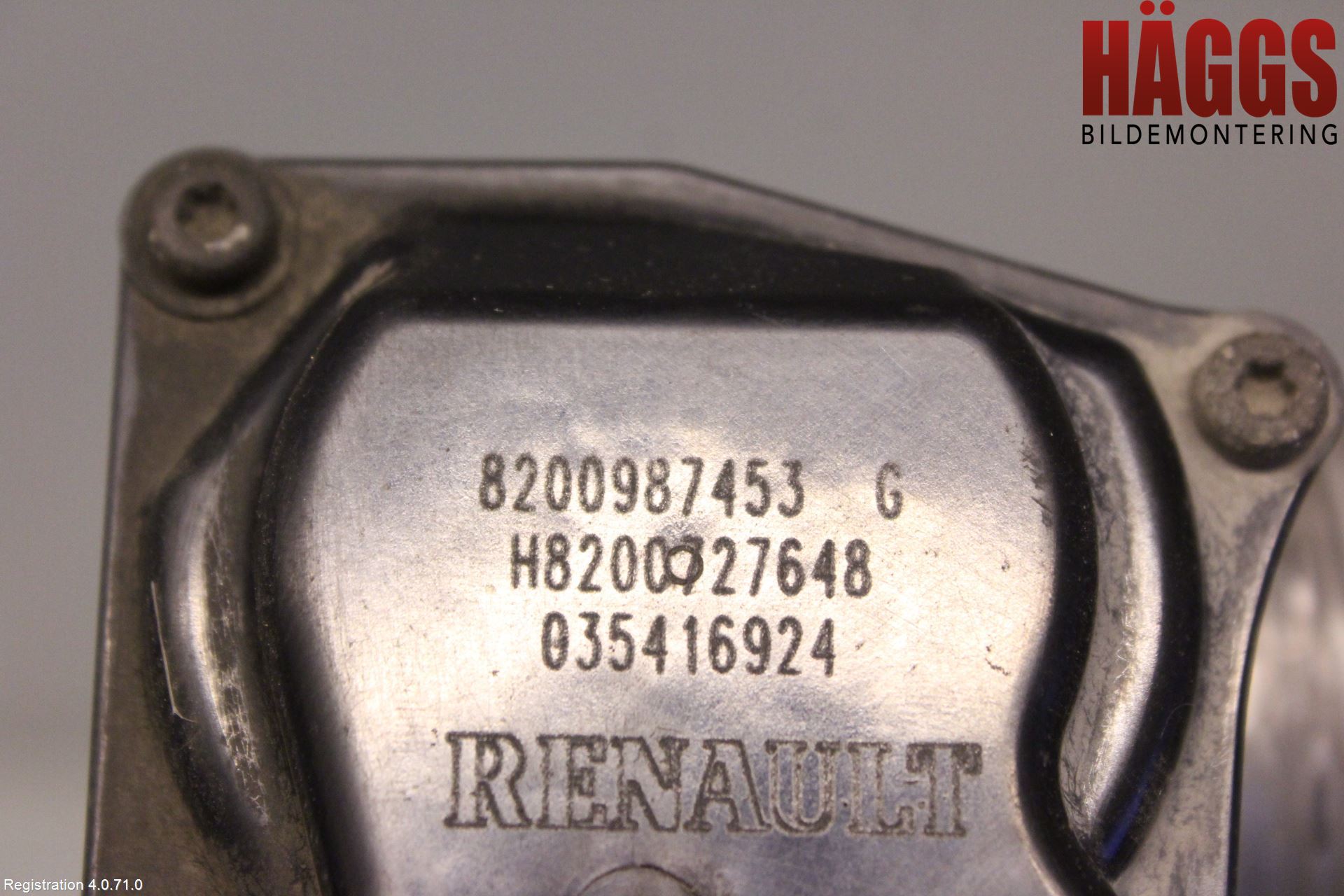 Renault TRAFIC   02-14 Injspjällhus