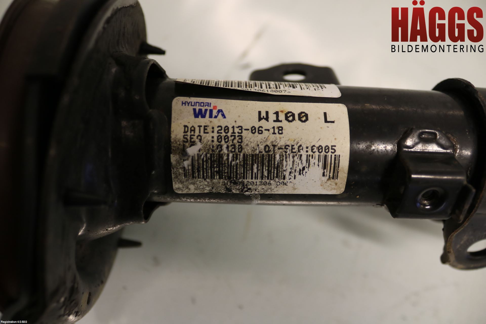 Kia RIO 12-16 Fjäderben Fram Vänster