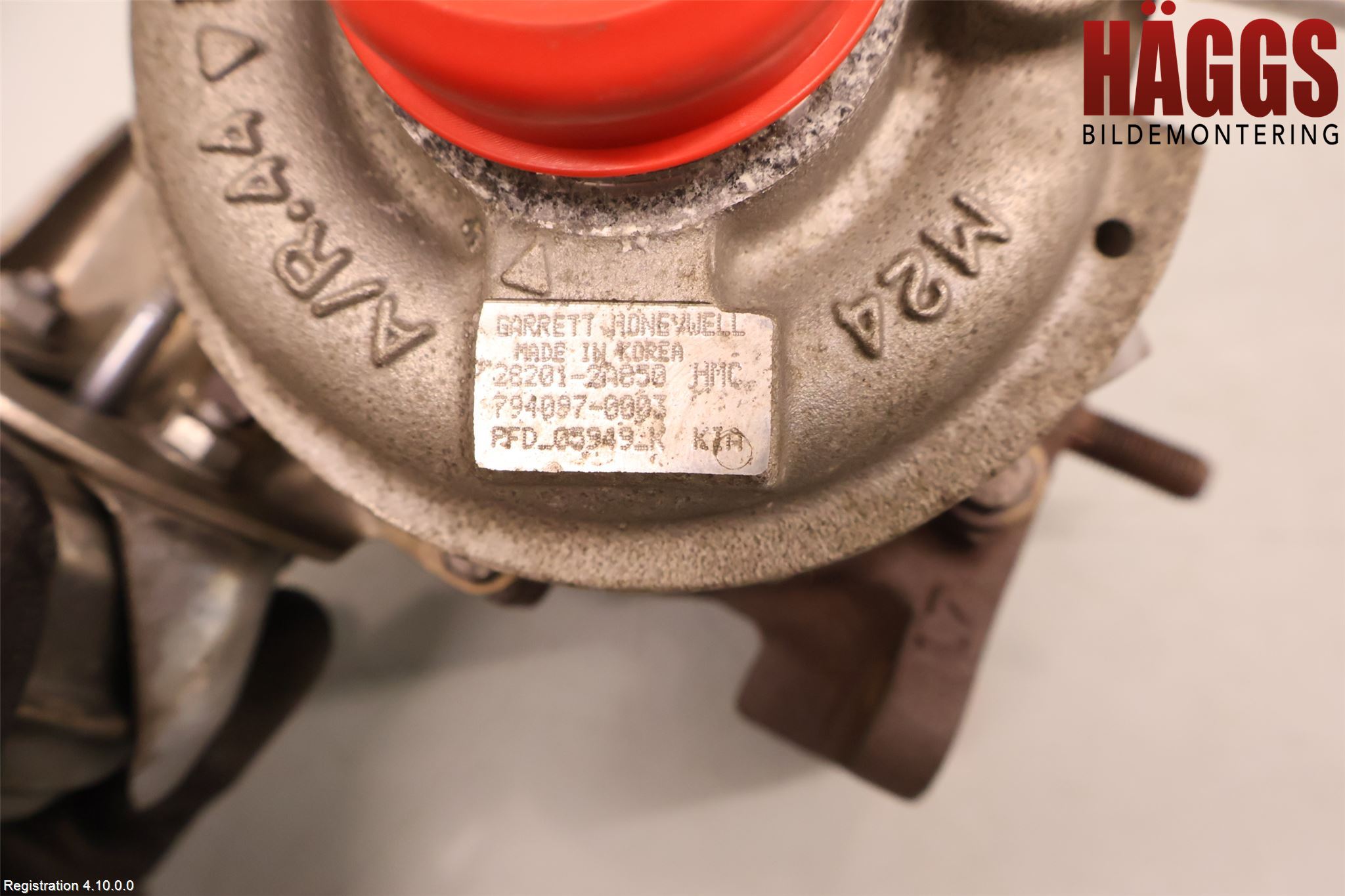 Kia SPORTAGE (SL) 11-15 Turboaggregat